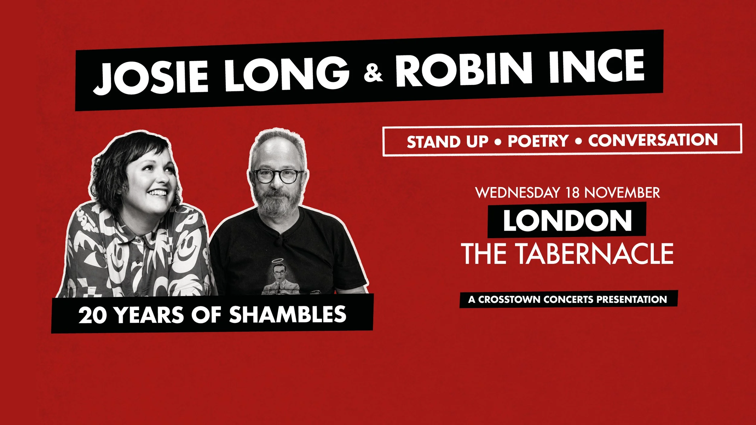 Josie Long & Rob Ince 