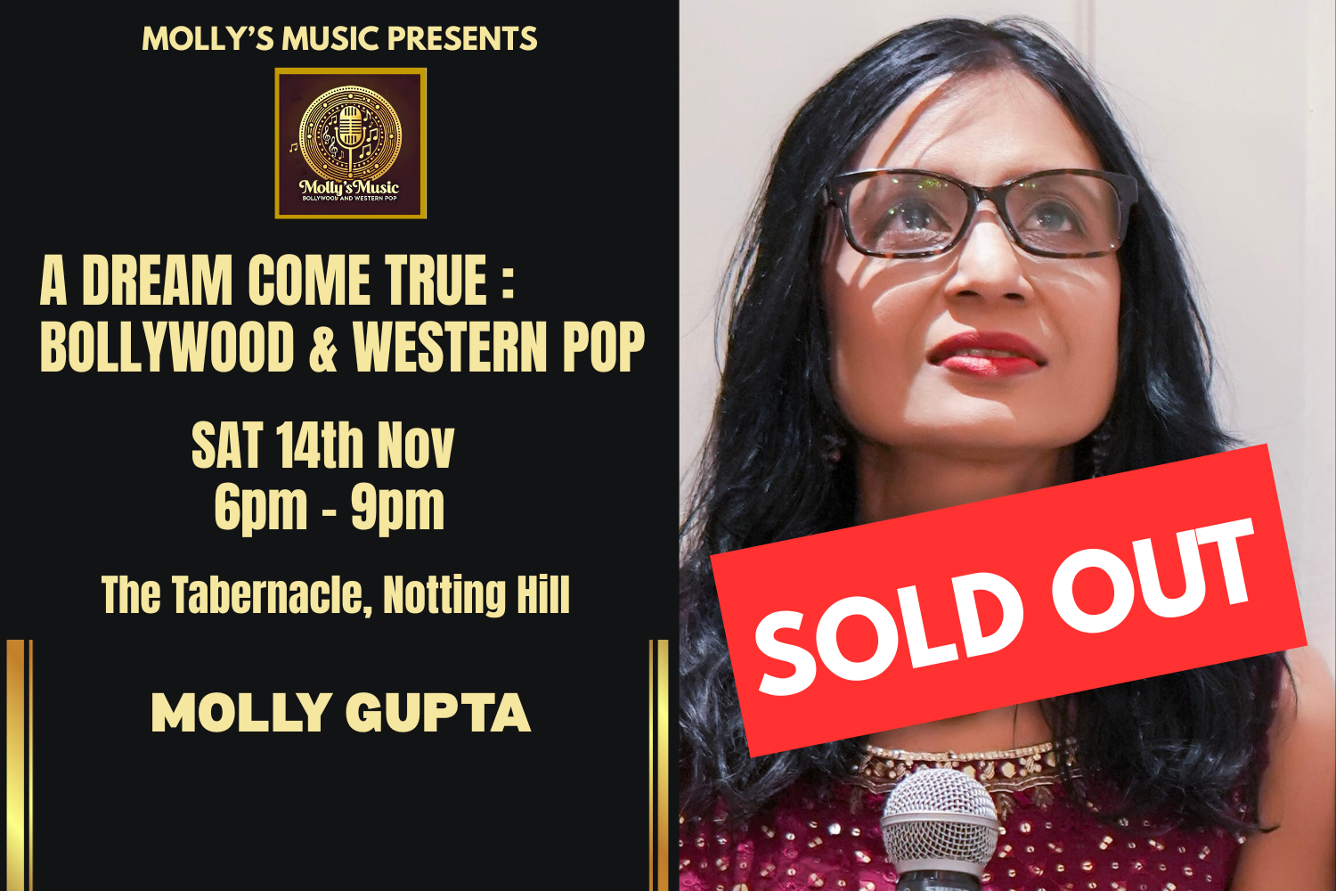 A Dream Come True: Bollywood and Western Pop&nbsp;—&nbsp;SOLD OUT