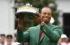 Tiger Discusses His Masters Win with GOLF TV