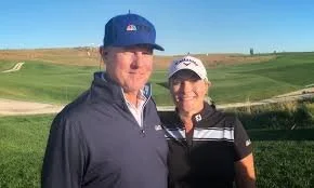 Jerry Foltz &amp; Karen Stupples from Golf Channel