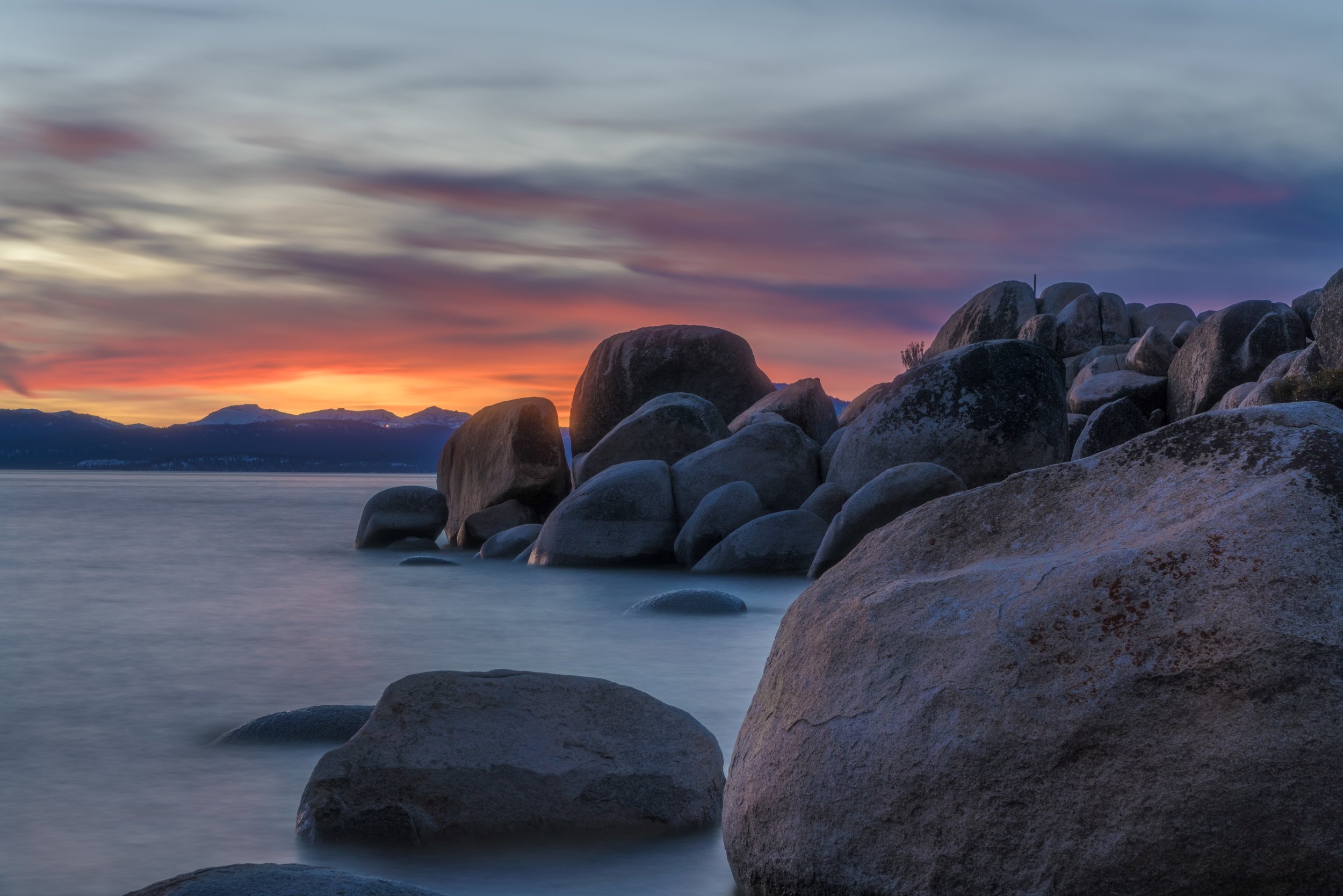 Sand Harbor Sunset