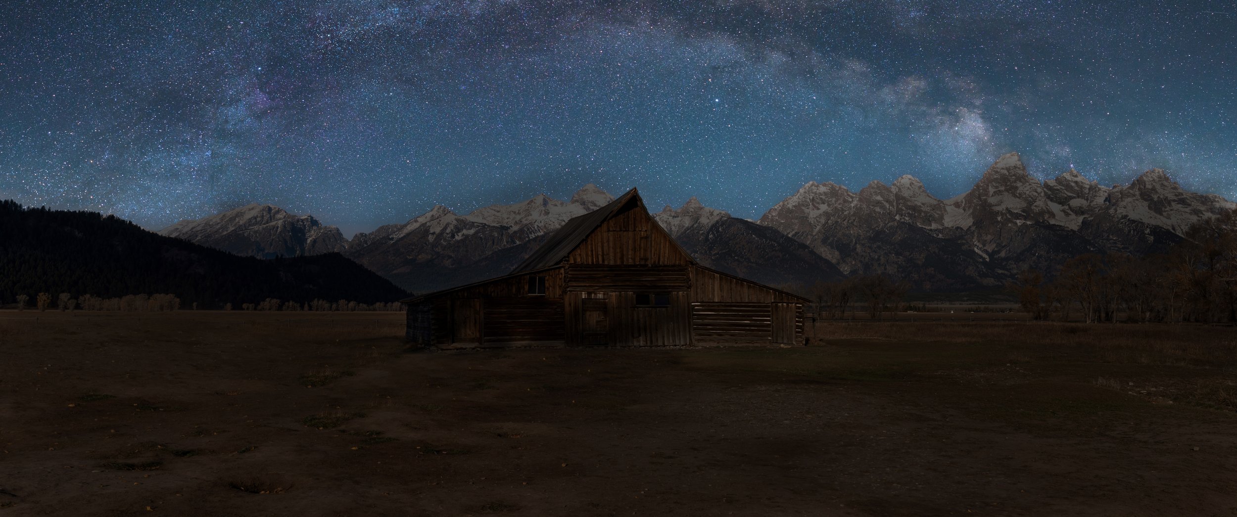 Morman Row Milky Way
