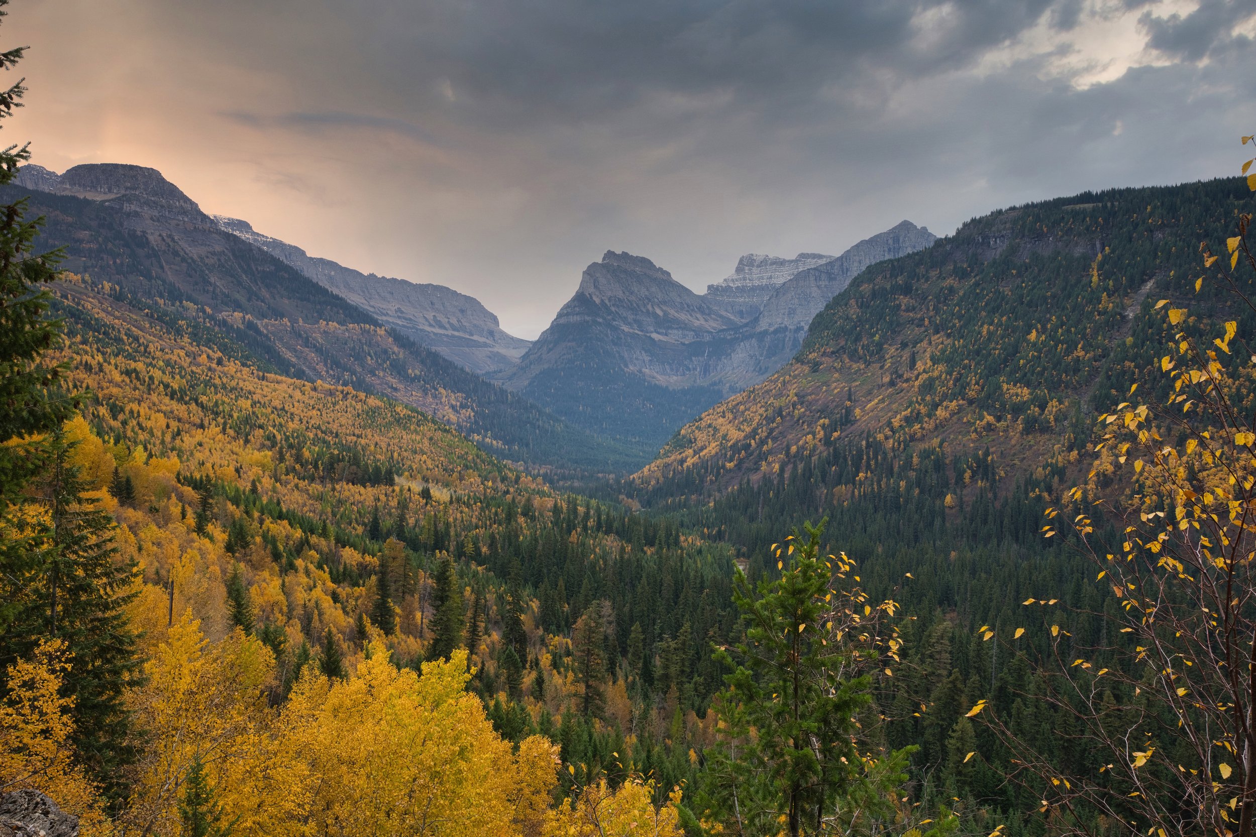 Fall in Glacier National Park