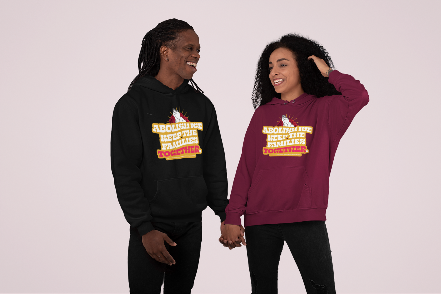 "Abolish Ice" // Immigrant Rights Relief Hoodie by Shft World