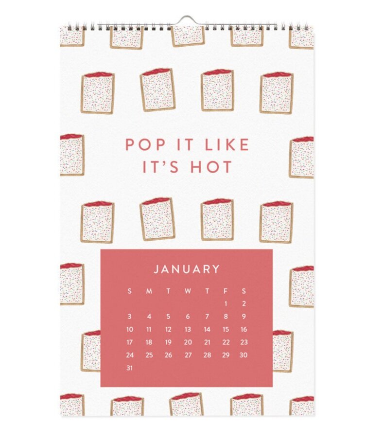 2021  Old School Beets Calendar by Amy Zhang