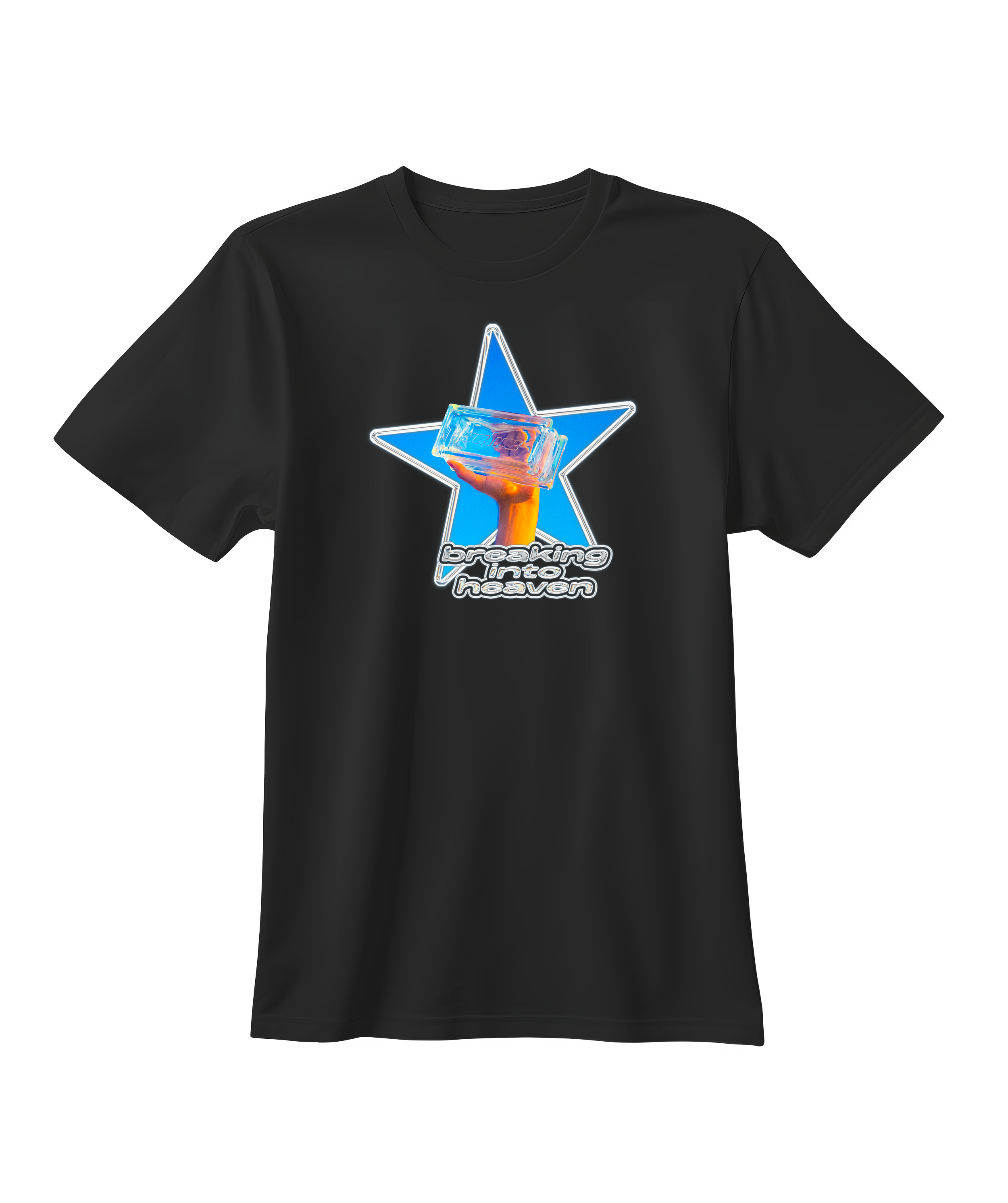 Breaking Into Heaven Tee (Black)