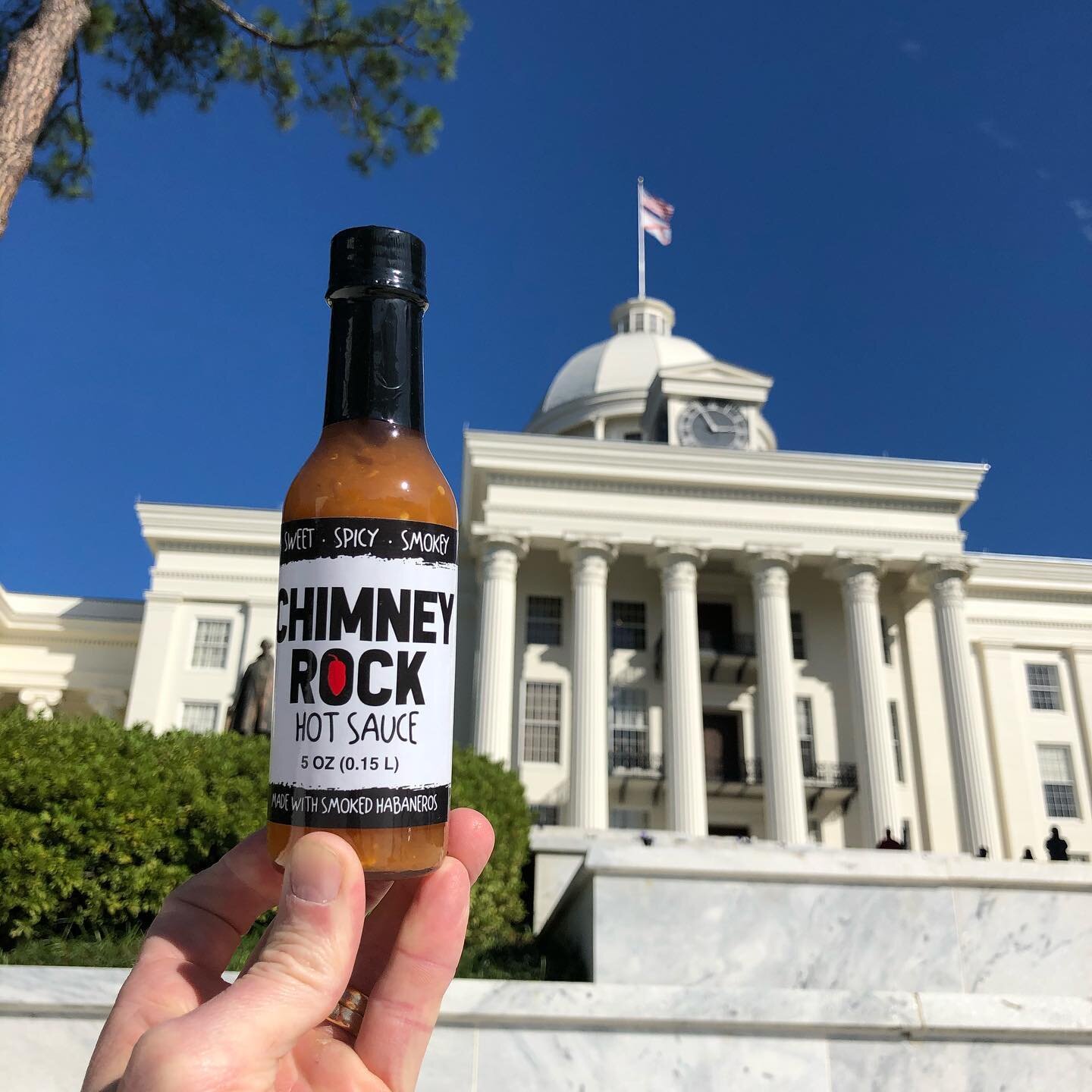 Chimney Rock Hot Sauce has been chosen to be featured for sale in The Alabama State Capital gift shop.  #TakeTheLeap