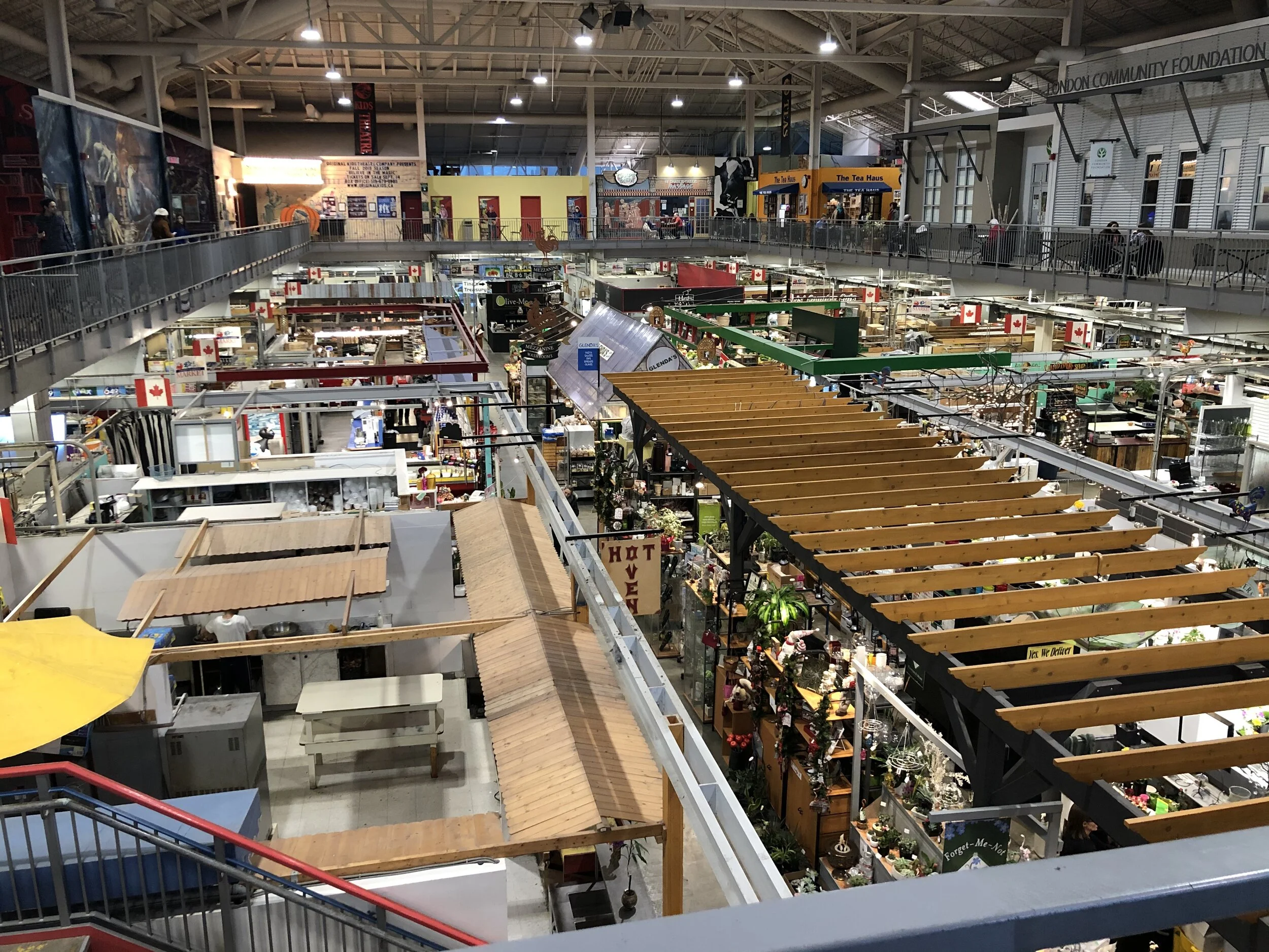 From my examining trip earlier this month, the Covent Garden public market in London, Ontario