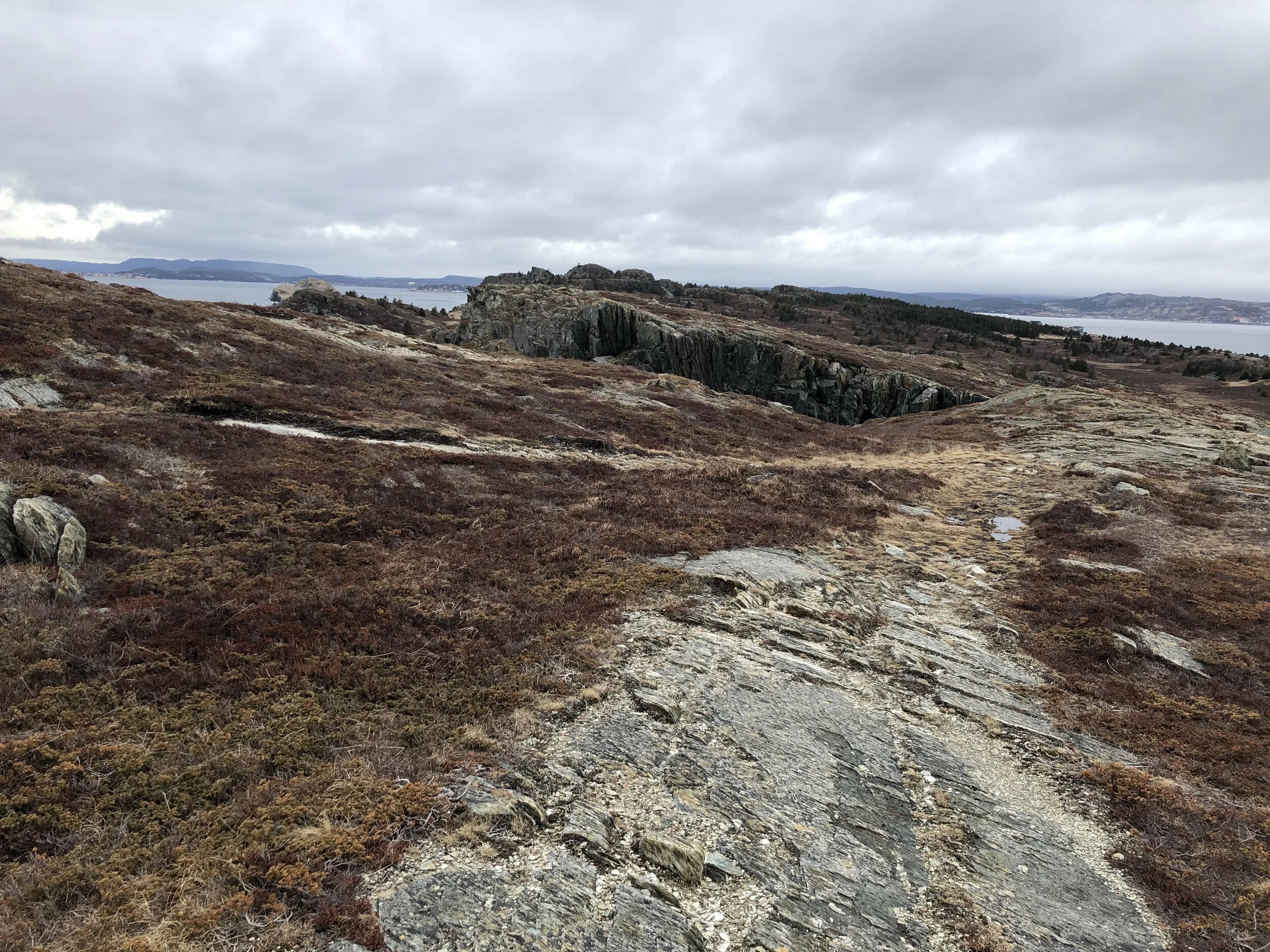 Walking around one of my favorite spots in Newfoundland last April