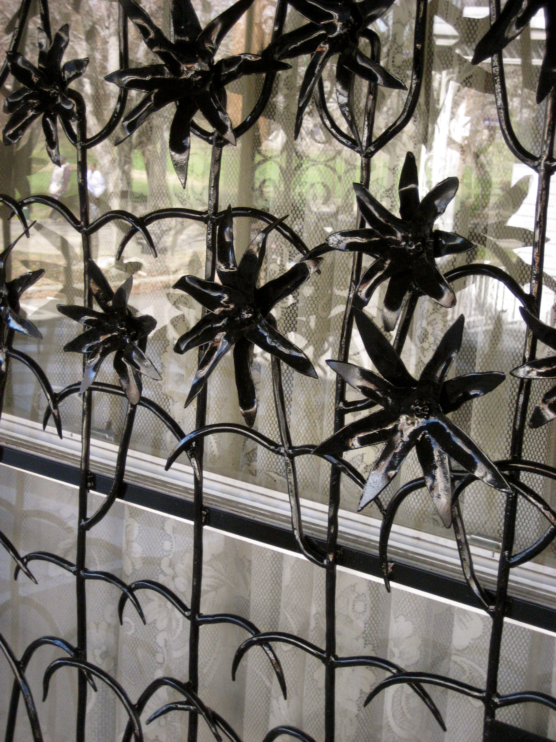 LILY WINDOW GRILL - private residence, Philadelphia PA