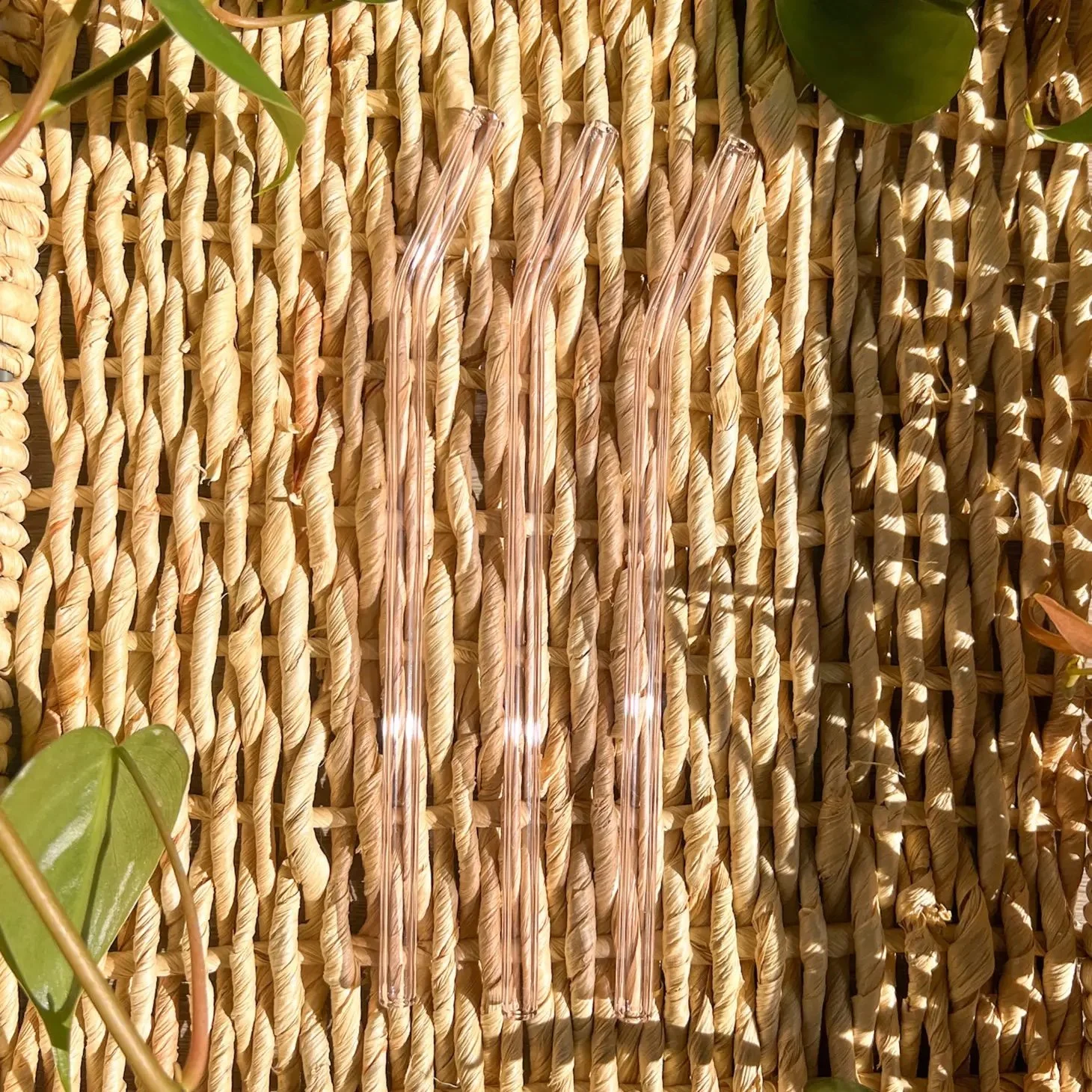 Bent Glass Straw
