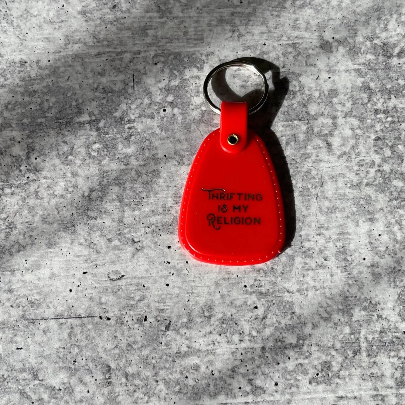 Thrifting Key Chain