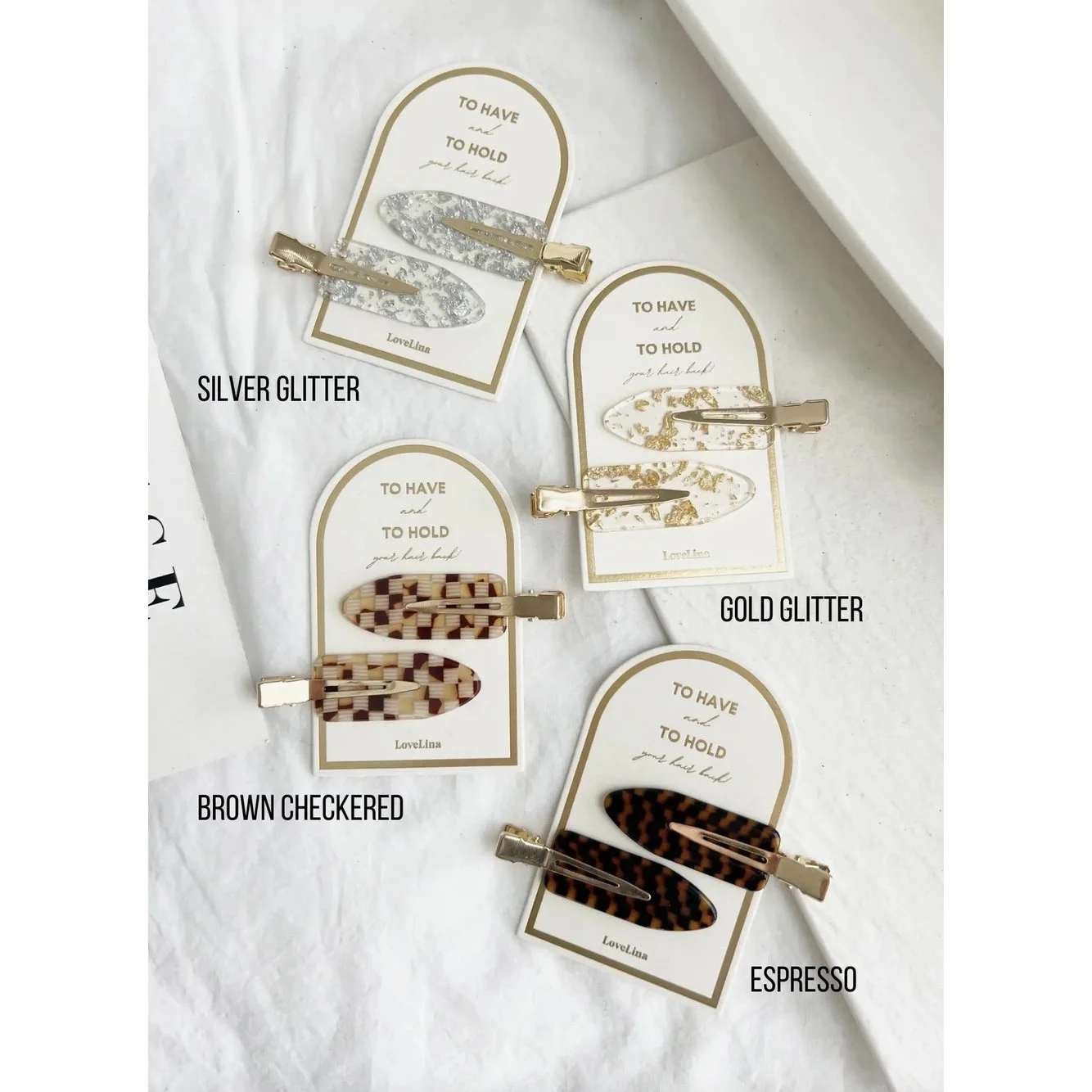 Crease Free Hair Clip Set