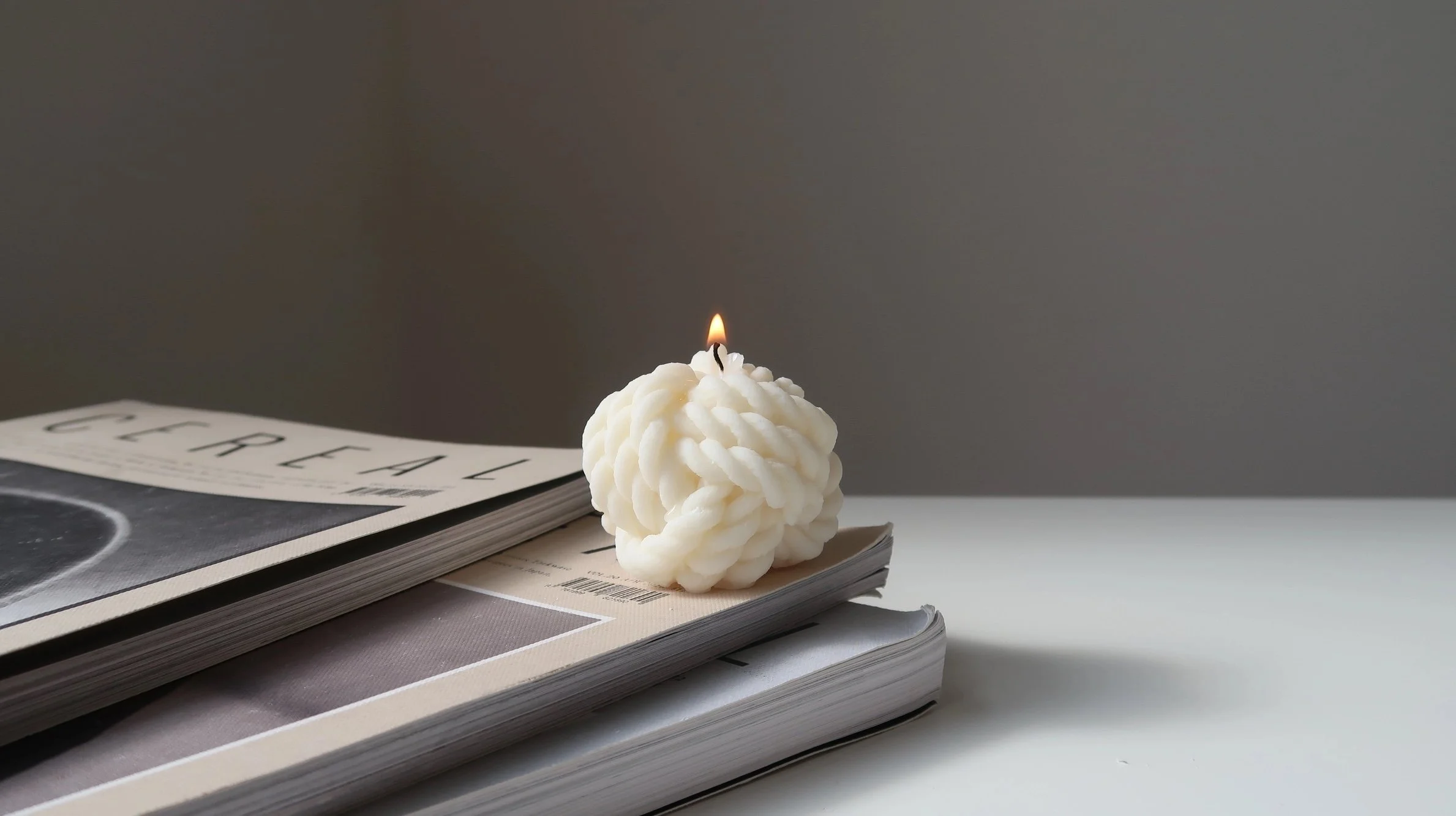 Knot Pillar Soy Candles