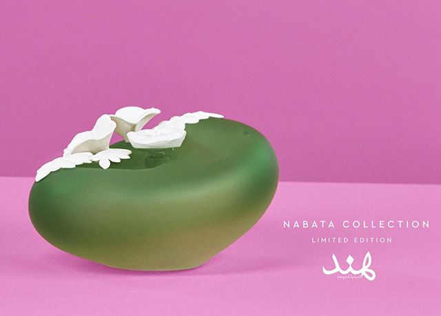 &lsquo;NABATA&rsquo;, the new luxurious handmade limited collection by &lsquo;Designed by Hind&rsquo;, is inspired
by three delicate flowers found in the Emirati desert; the bright yellow flowers of Al Ghaf Tree, Al Ashkar with its waxy five-pointed 