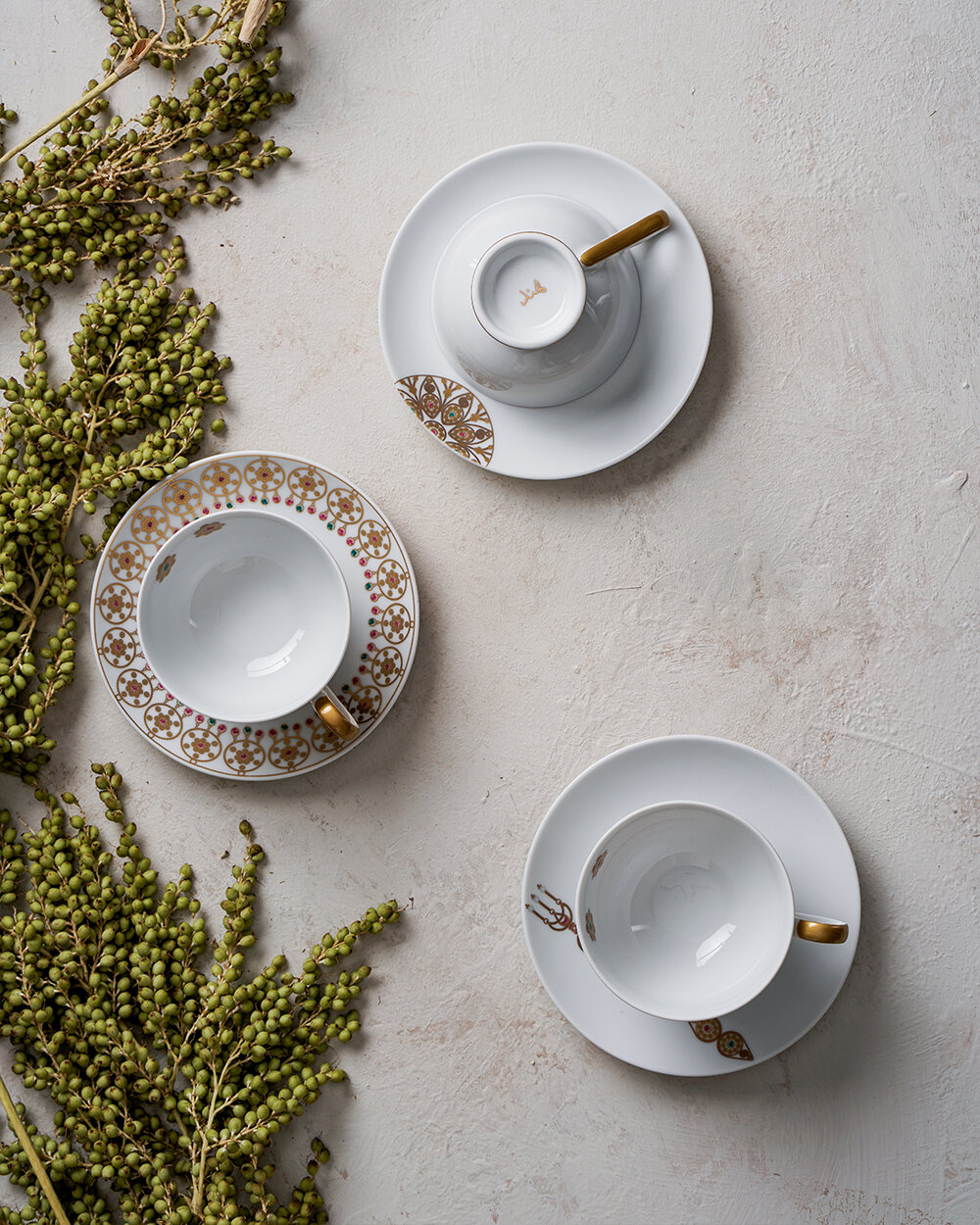 Coffee Cups & Saucer