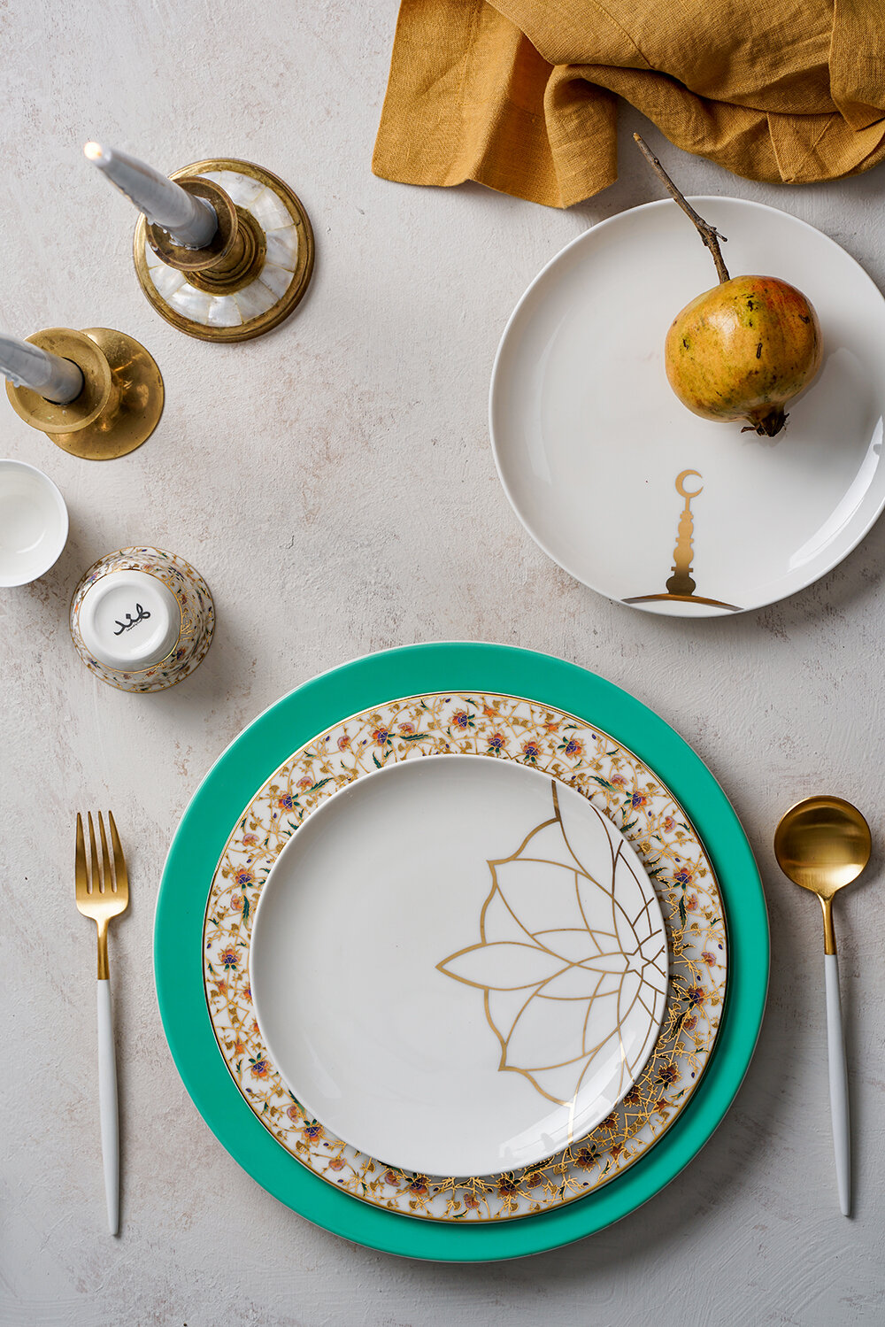 Plate &amp; Silverware Collection