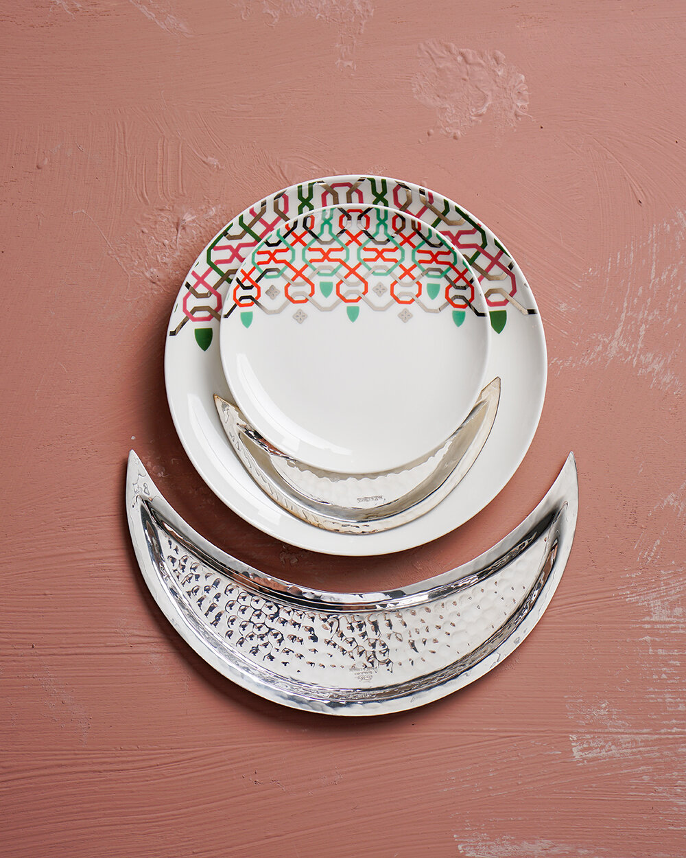 Silver Brass Crescent