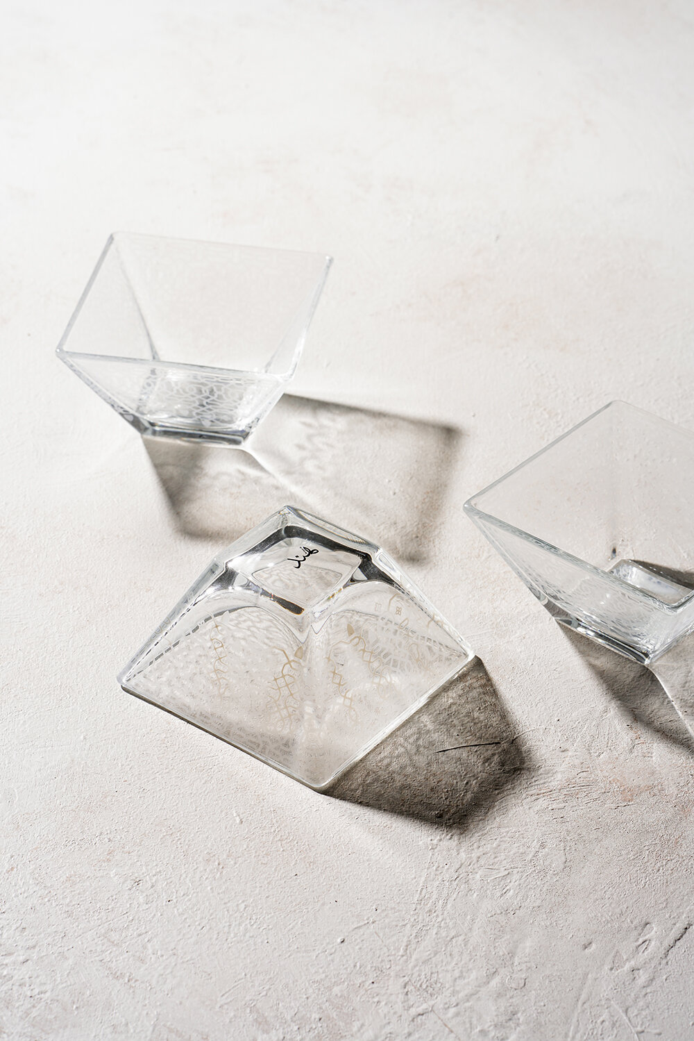 Square Glass Bowl