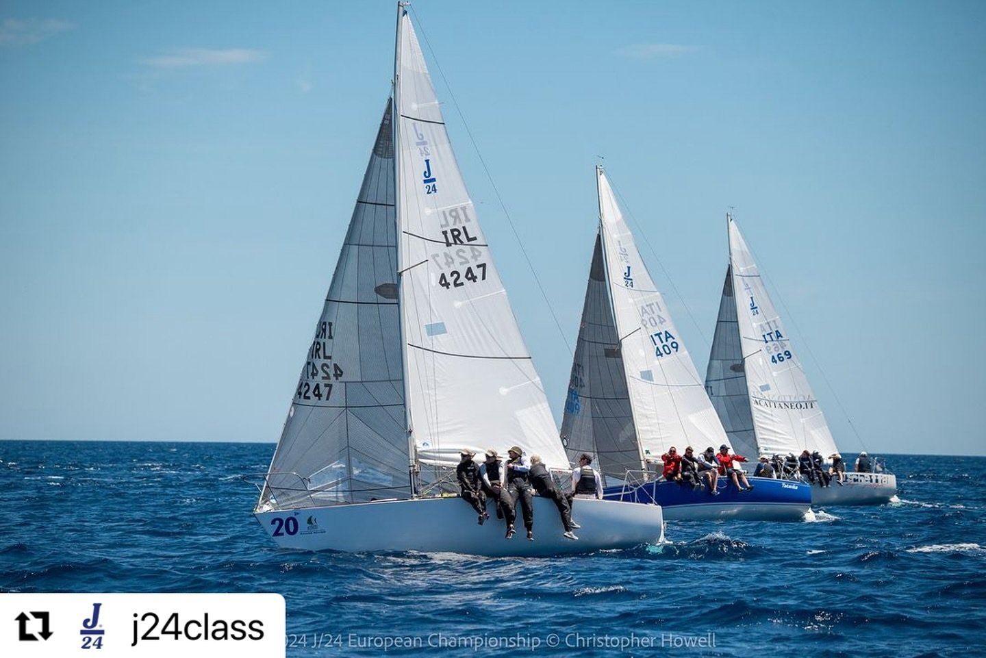 #Repost @j24class 
・・・
2024 J/24 European Championship (Photos from Friday 2)