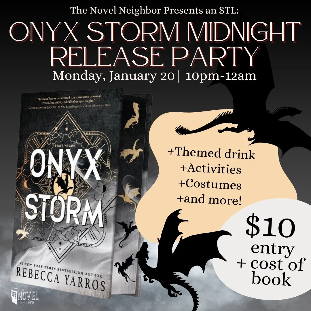 Onyx Storm Midnight Release Party