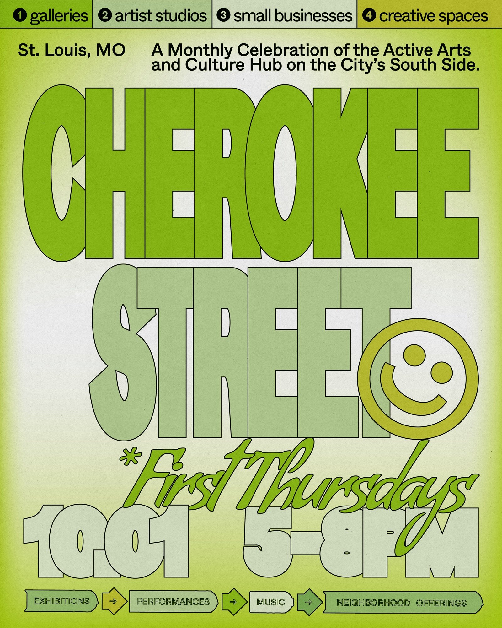 First Thursday on Cherokee