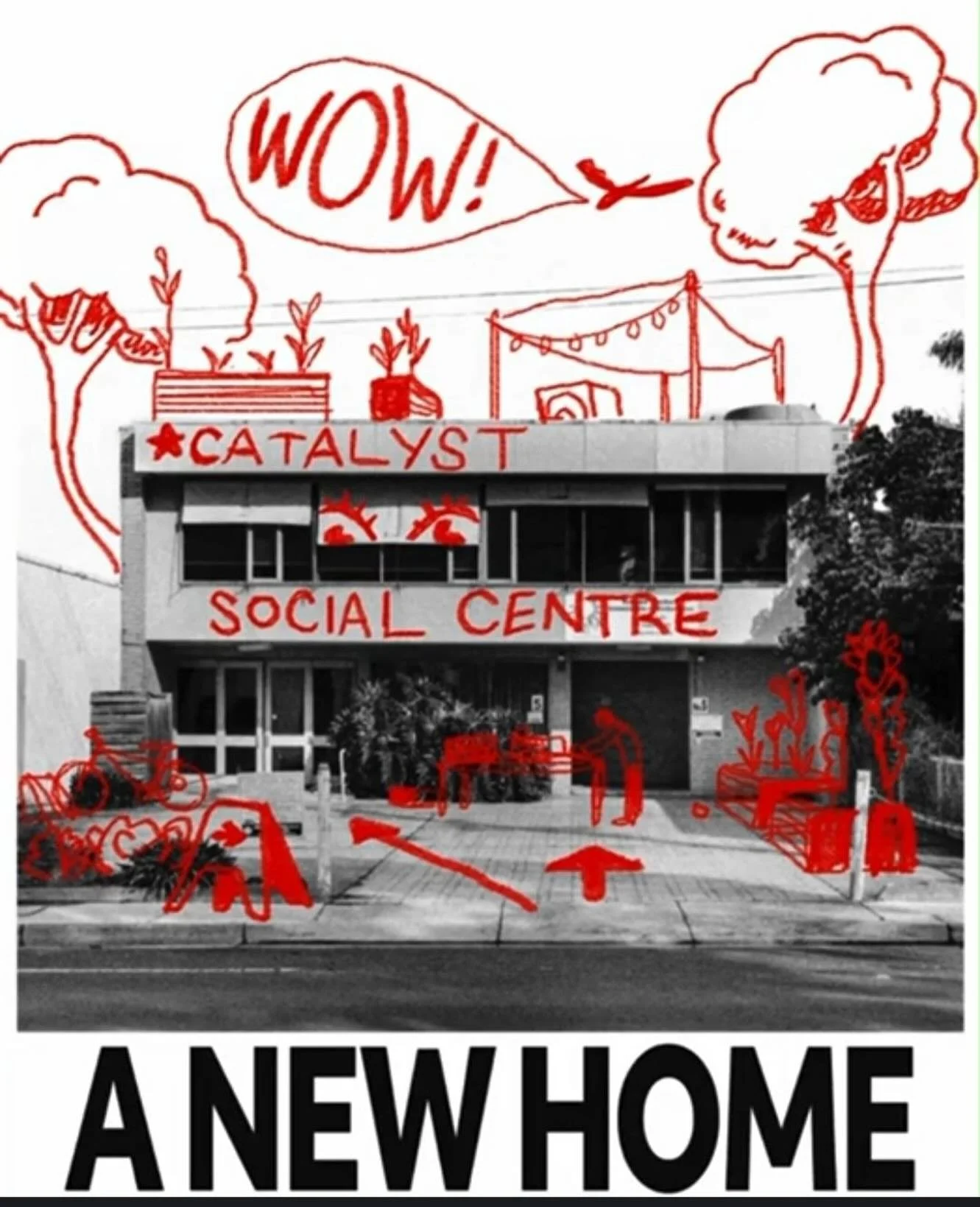 Dear friends,

Please contribute what you can to help Catalyst Social Centre build, fit-out and get permits to run big events at our new home!!!

It&rsquo;s an epic new space and with your help we can build some very long term infrastructure for radi