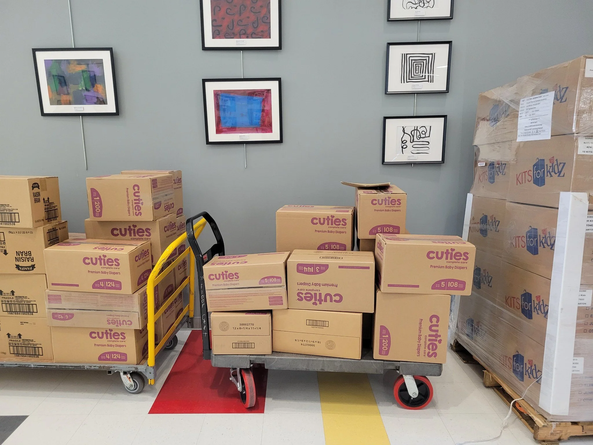 Partnership with Mitzvah Circle Brings Diaper and Toiletry Donations to Chester