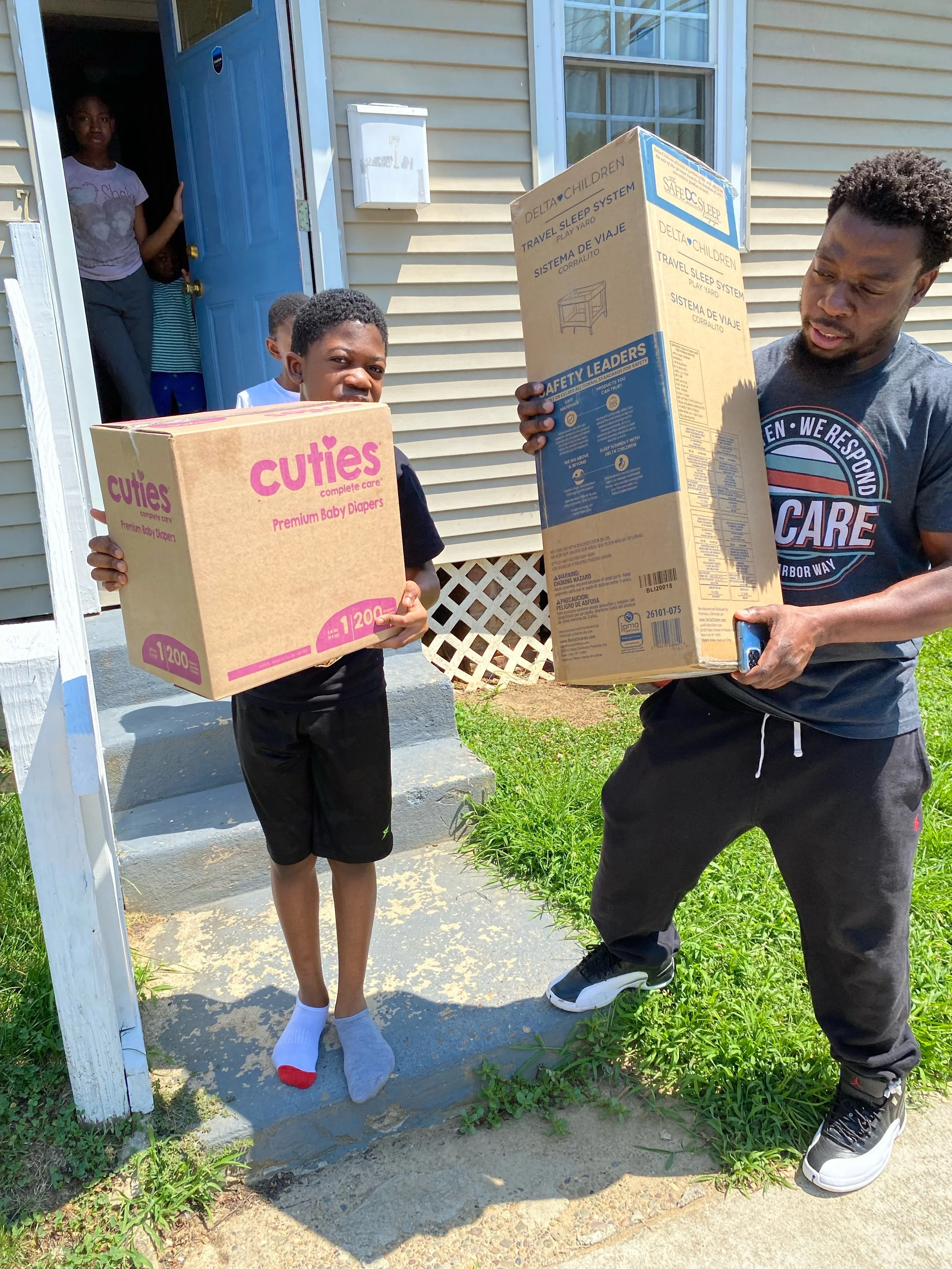 Diaper Donations Ease Stress for Soccer Families