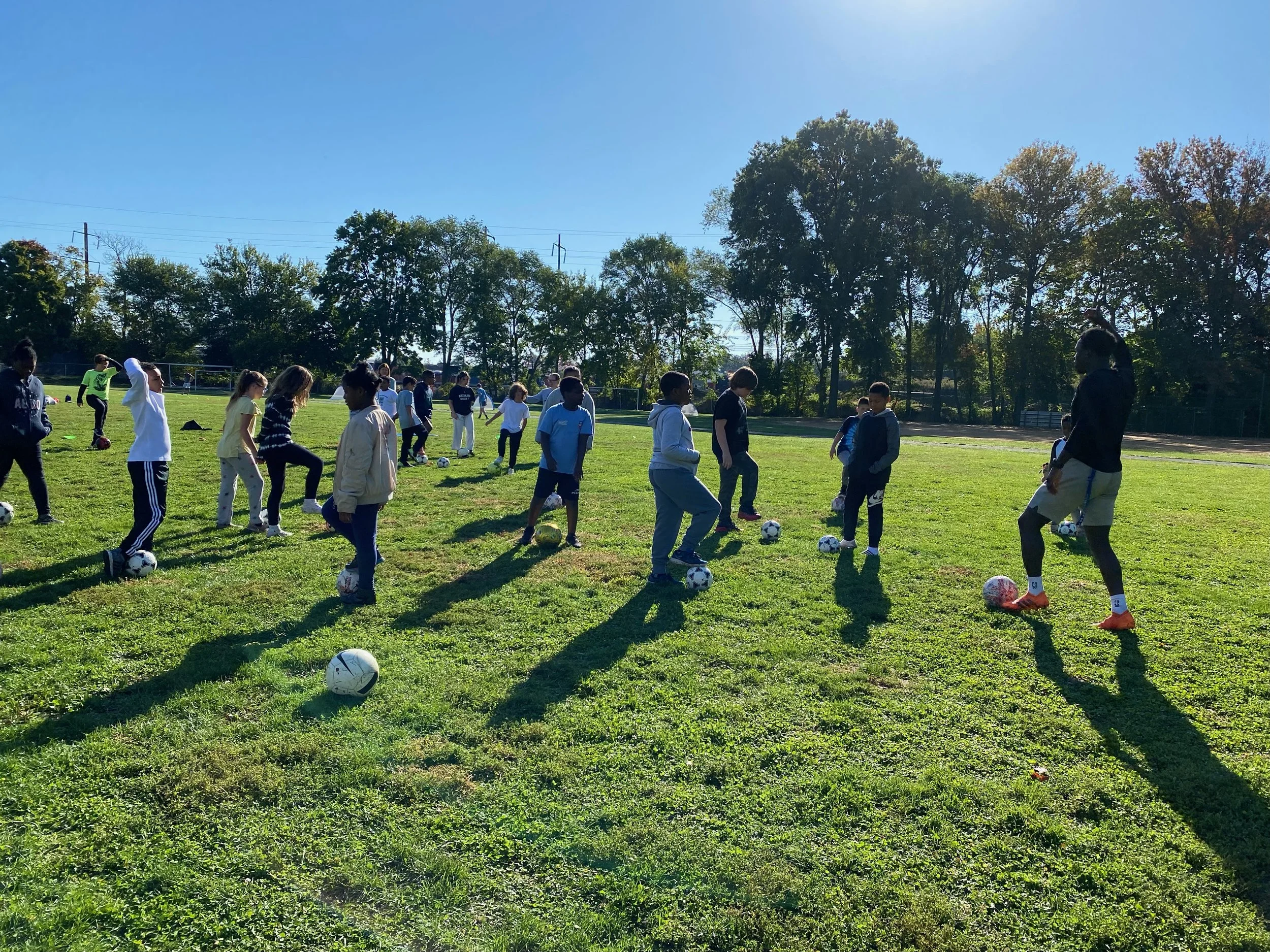 The Player Project and Greener Partners Add Zest to Eddystone Soccer Saturday