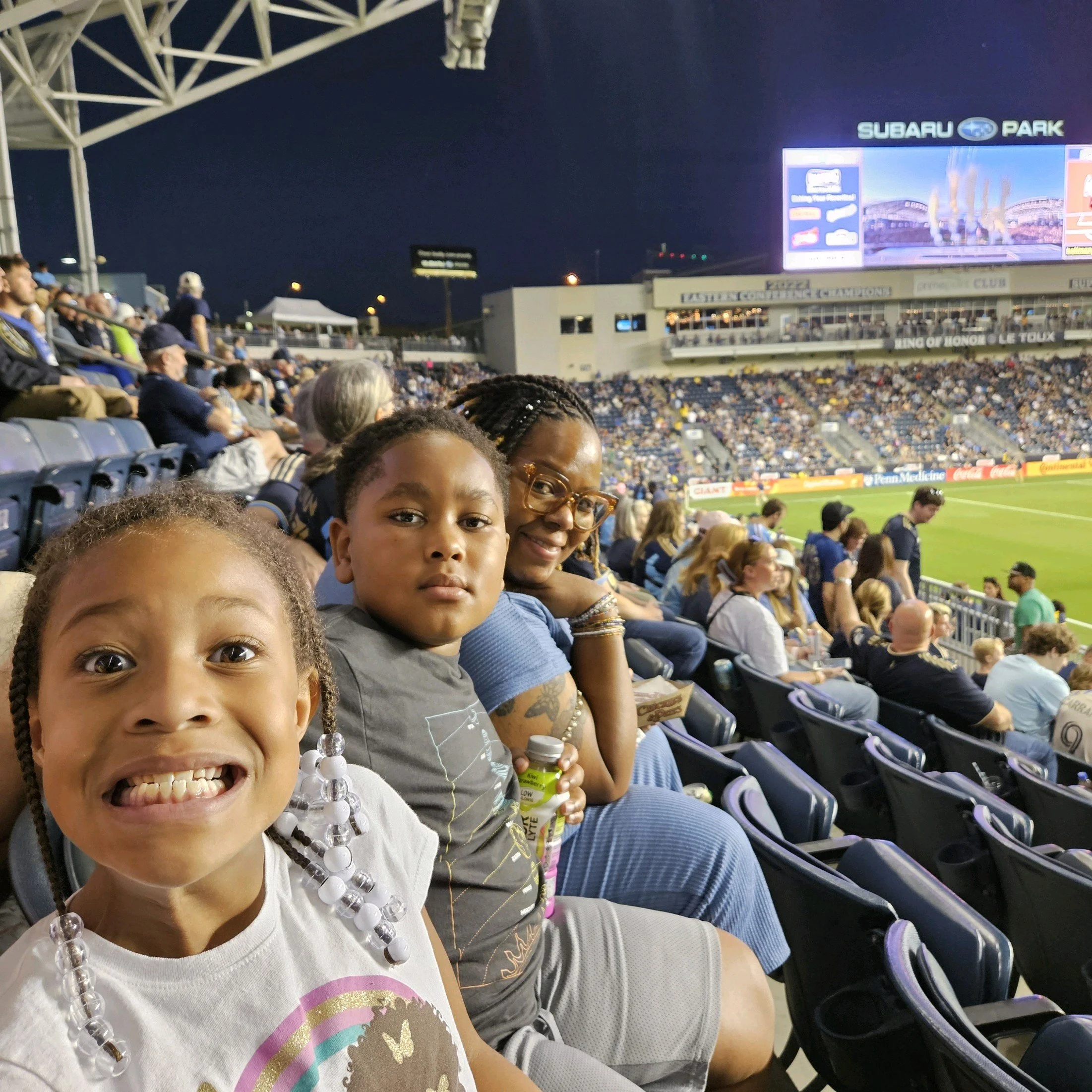 Fun at the Union Game Courtesy of the Delaware County Council
