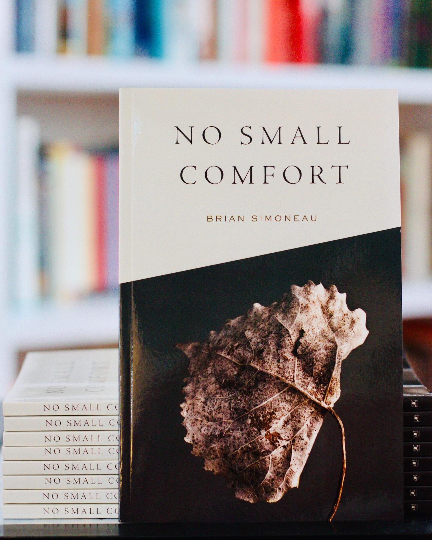 I forgot to celebrate over the weekend, but it&rsquo;s now been two years since my book No Small Comfort came out. Endless gratitude to anyone &amp; everyone who&rsquo;s spent some time with it.