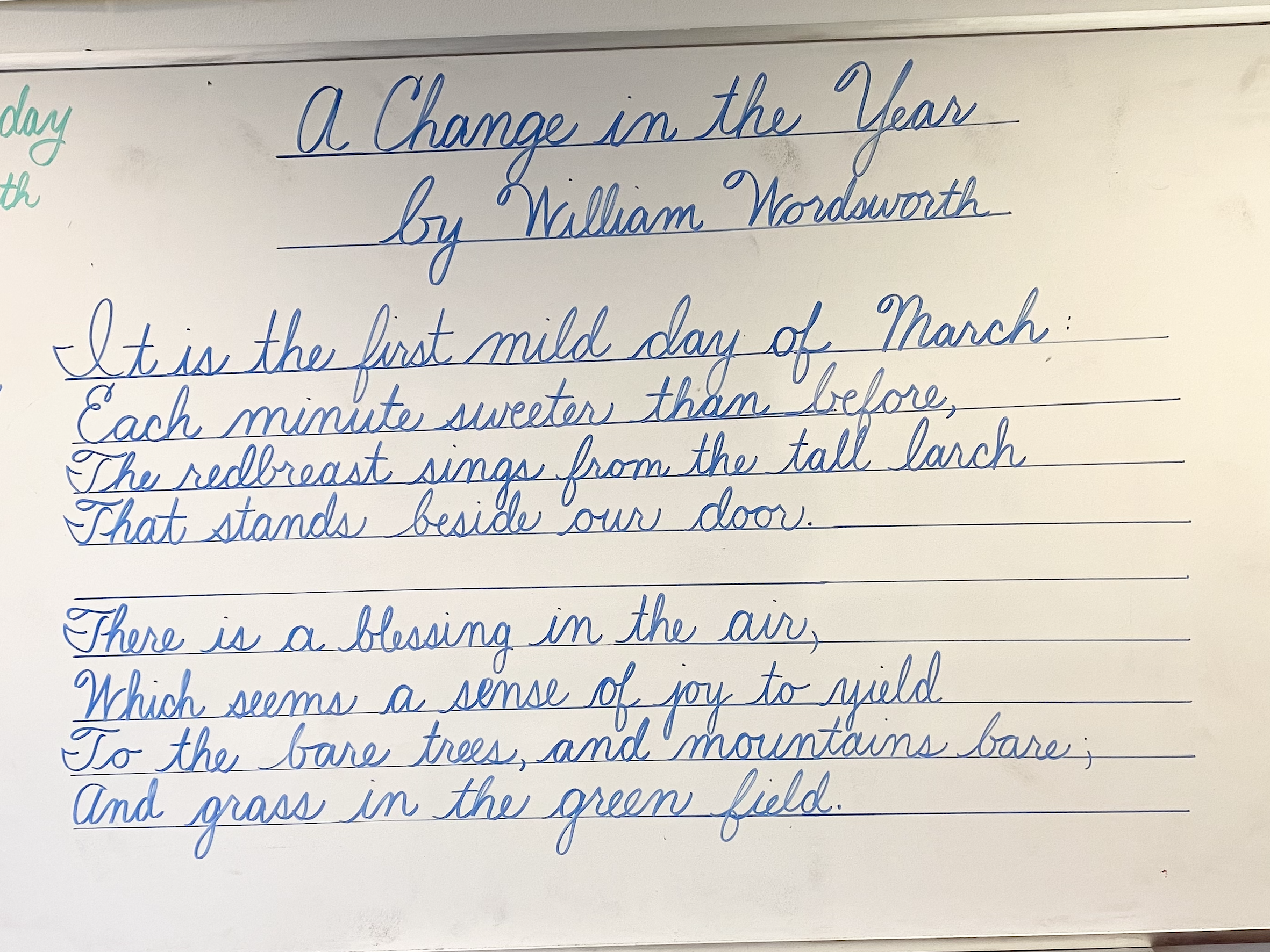 More Classroom Anecdotes