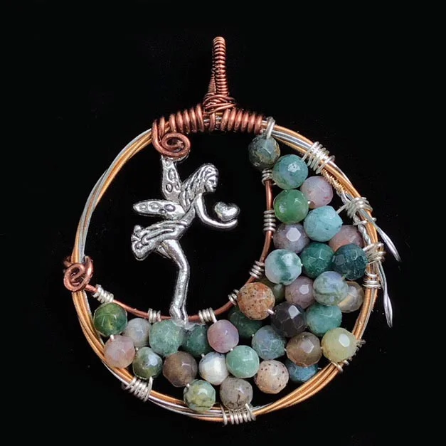 Inian Agate, Fairy on the Moon.JPEG