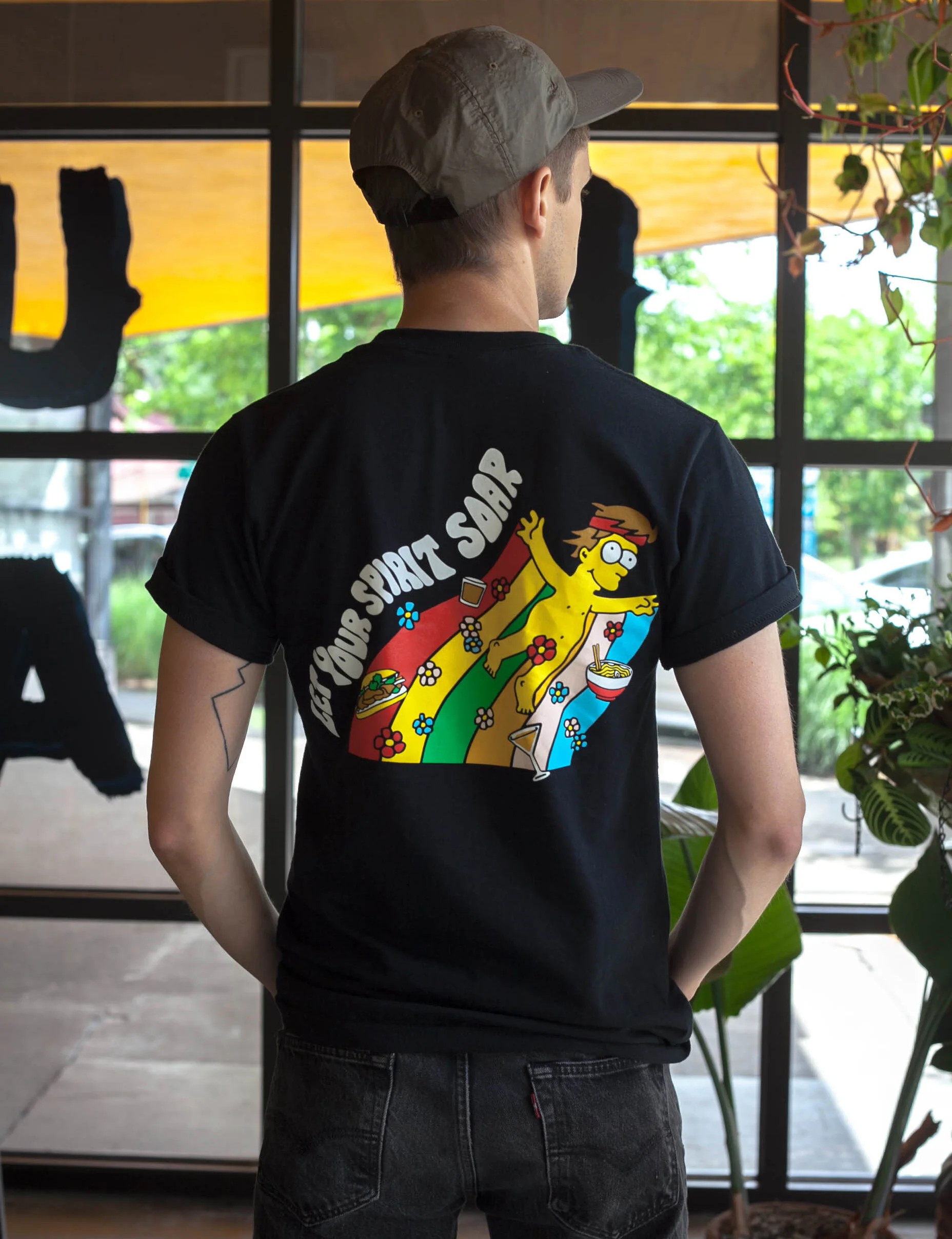 "Spirit Soar" Young Homer tee