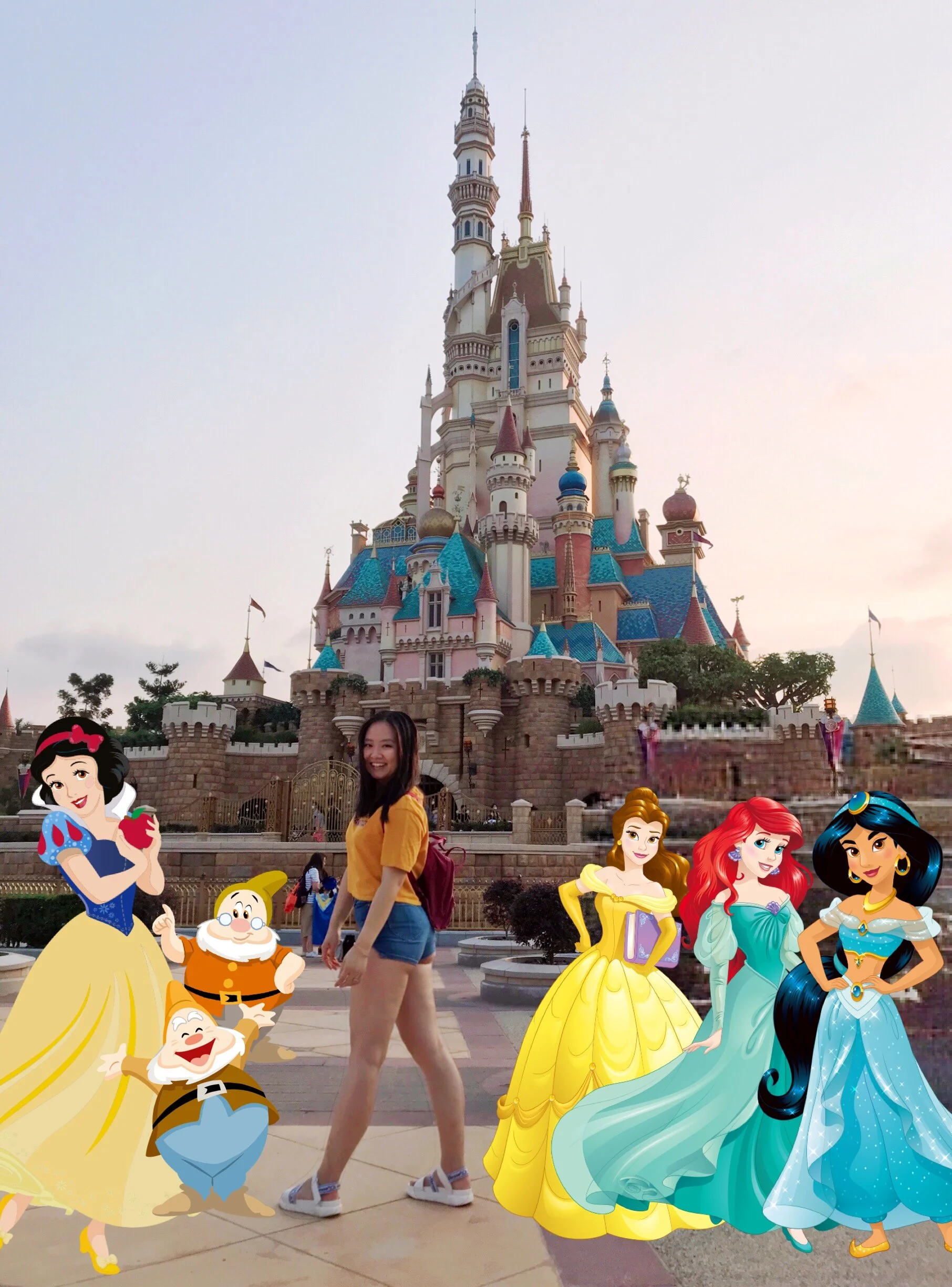 A Day at Disneyland in HONG KONG