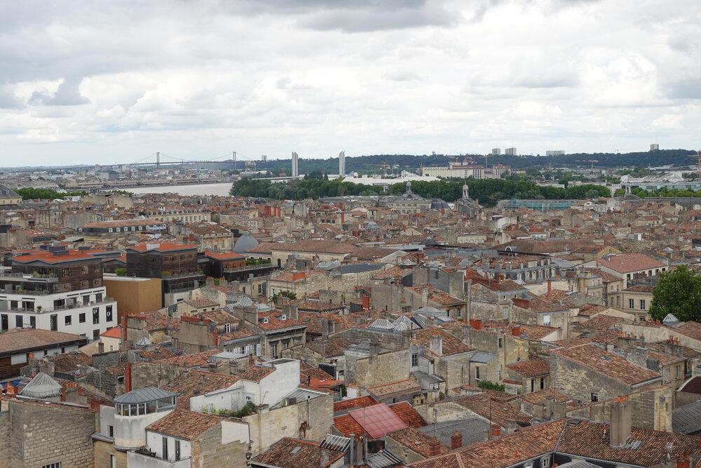 Panoramic Views of Bordeaux, France
