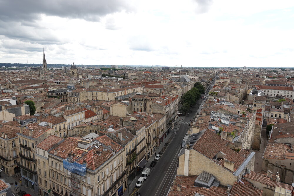 Bordeaux, France from Saint Andrew's Cathedral