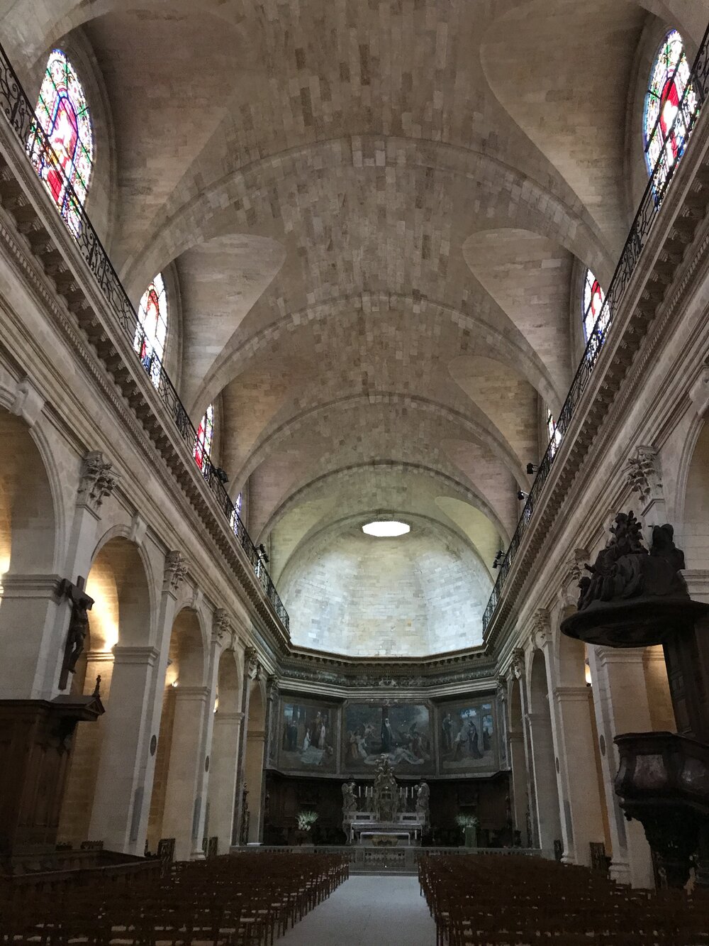 Interior of l'Eglise de Notre-Dame, Bordeaux