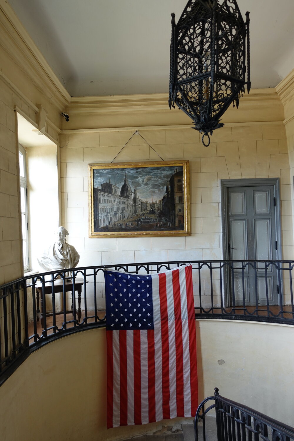 French-American Friendship and Relations Reflected throughout Chateau Chavaniac, Chavaniac-Lafayette, Auvergne, France