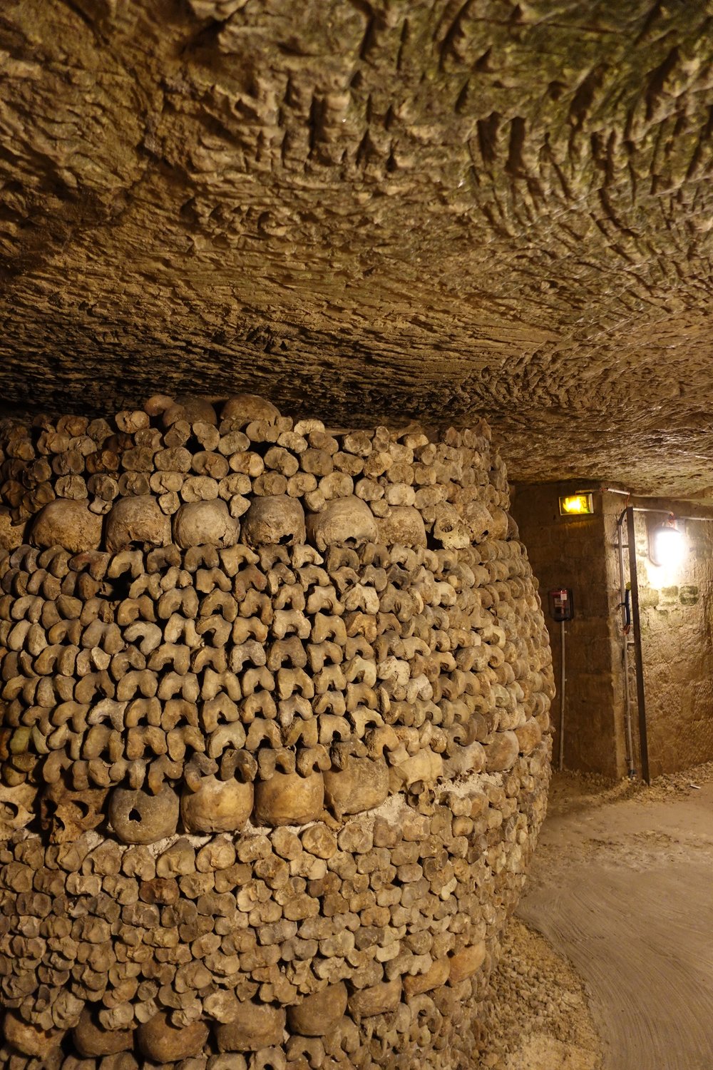 Views from Paris Catacombs