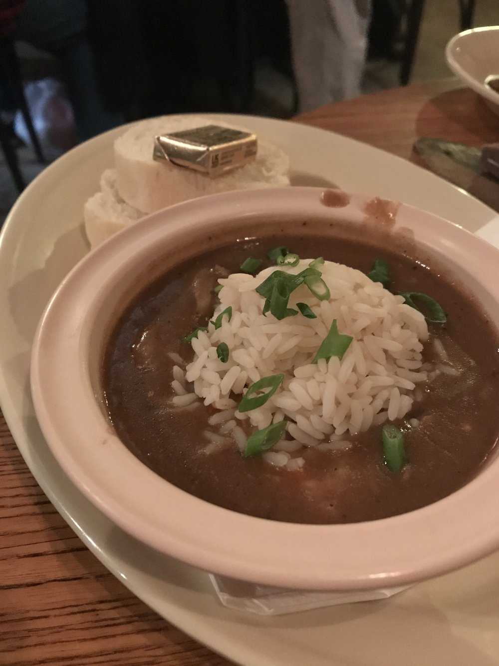 Gumbo at Napoleon House, New Orleans