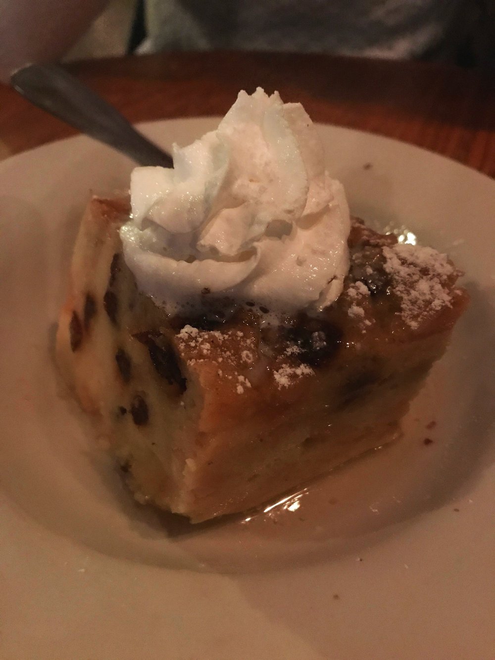 Bread Pudding at Napoleon House, New Orleans