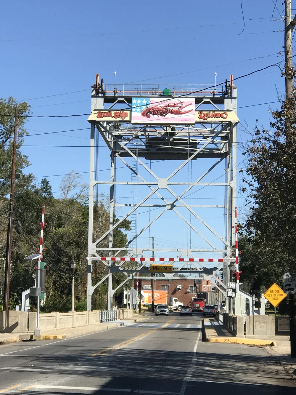 Drawbridge at Breaux Bridge, LA