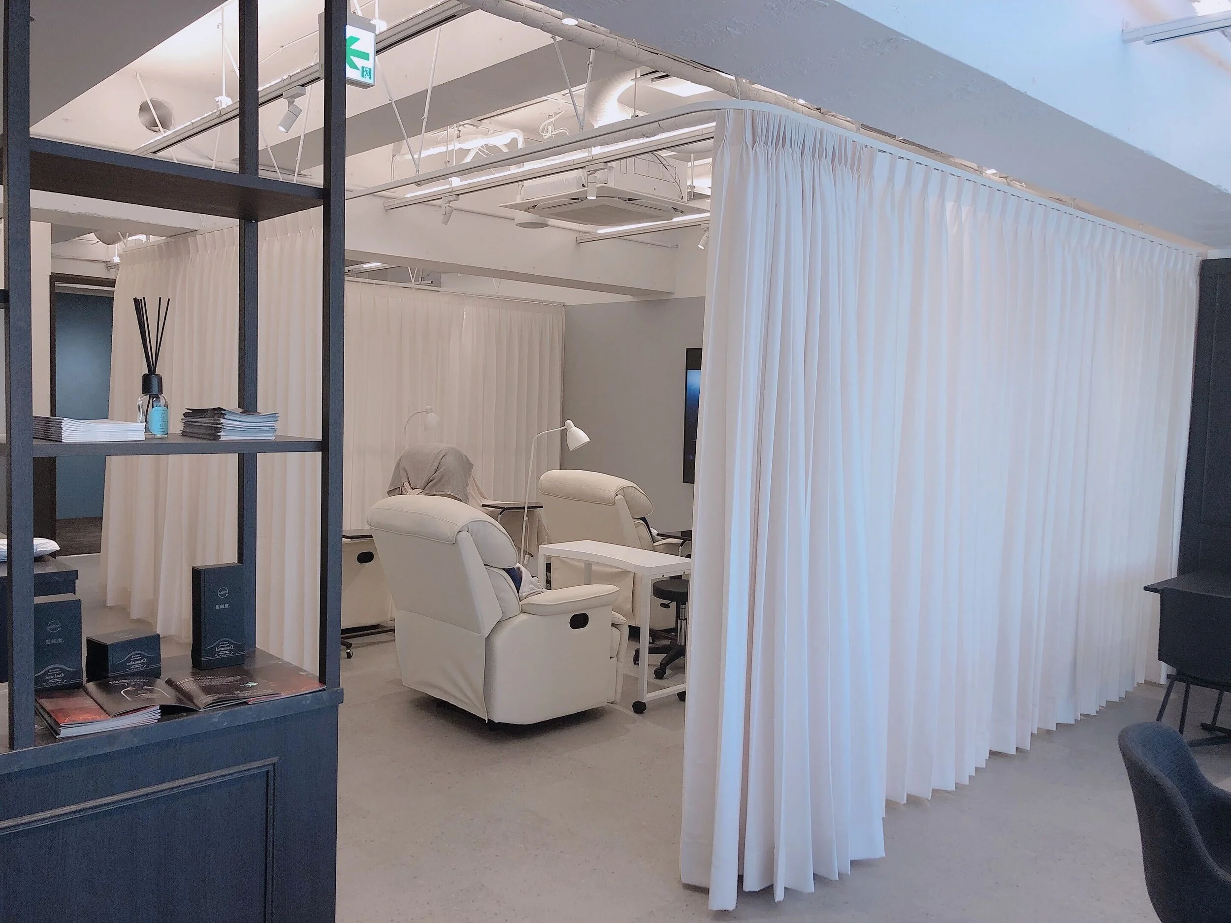 Qnoir　”はしご美容”ができる環境