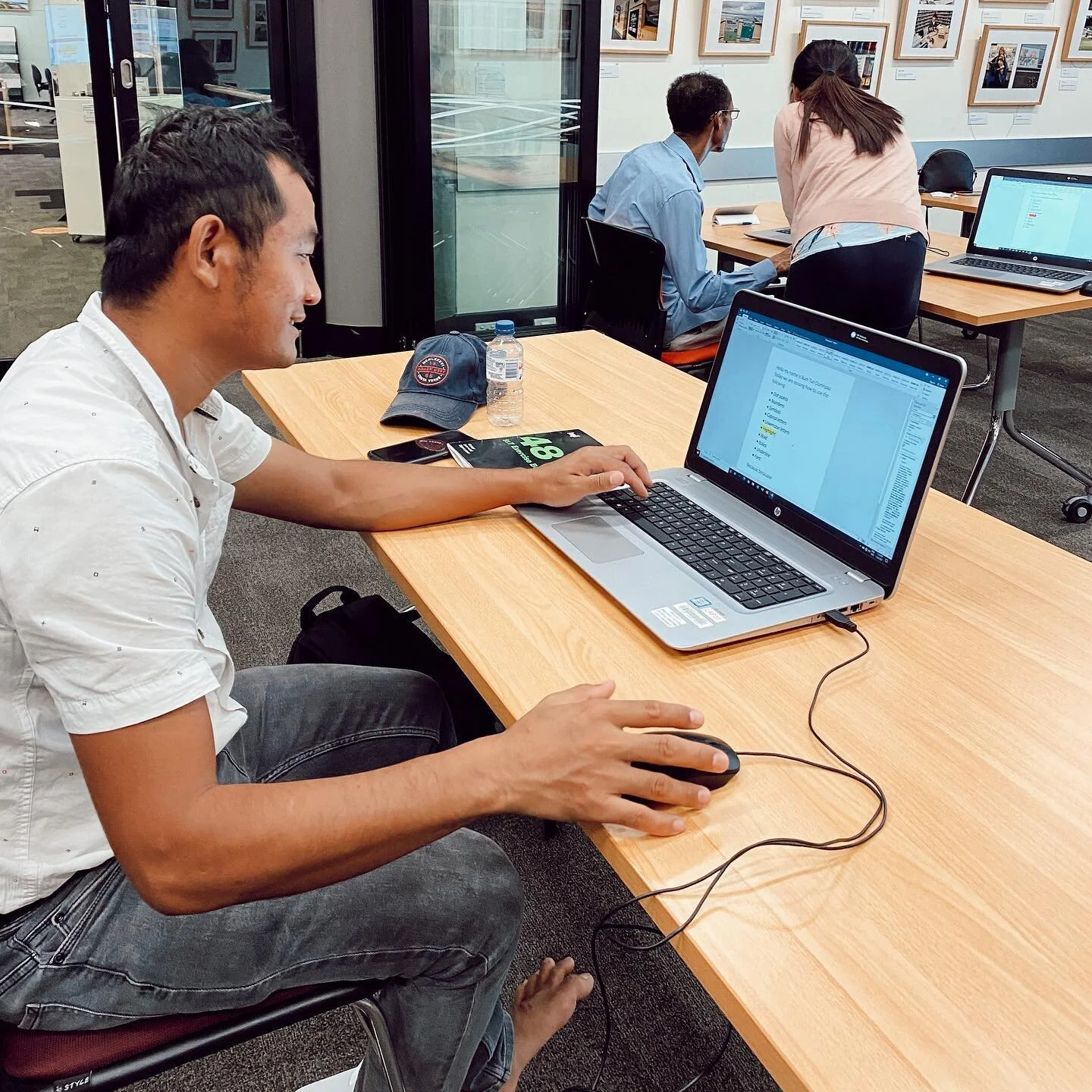 A few moments from our last class