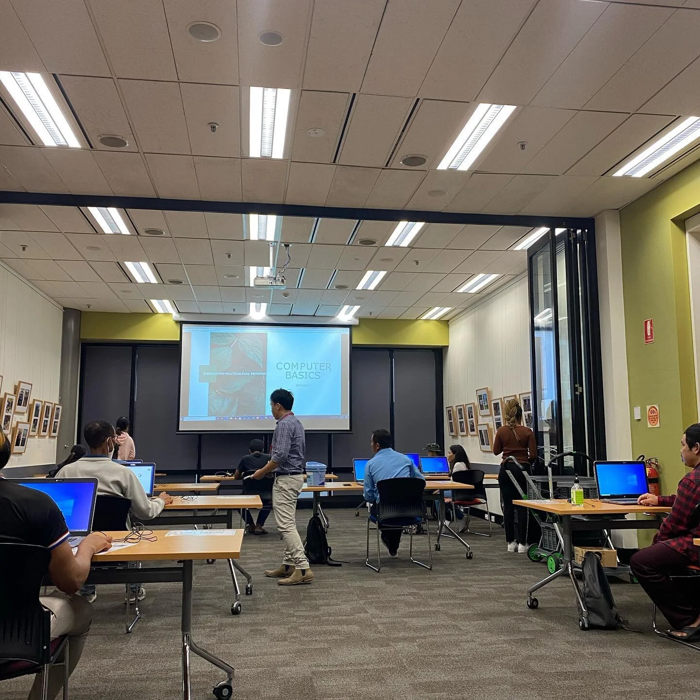 This week we had a few new students come in and most only have been in Australia for less than 2 years. Love to see people working towards their dream... 

Dm EMP if you want to join the classes which run every Monday.