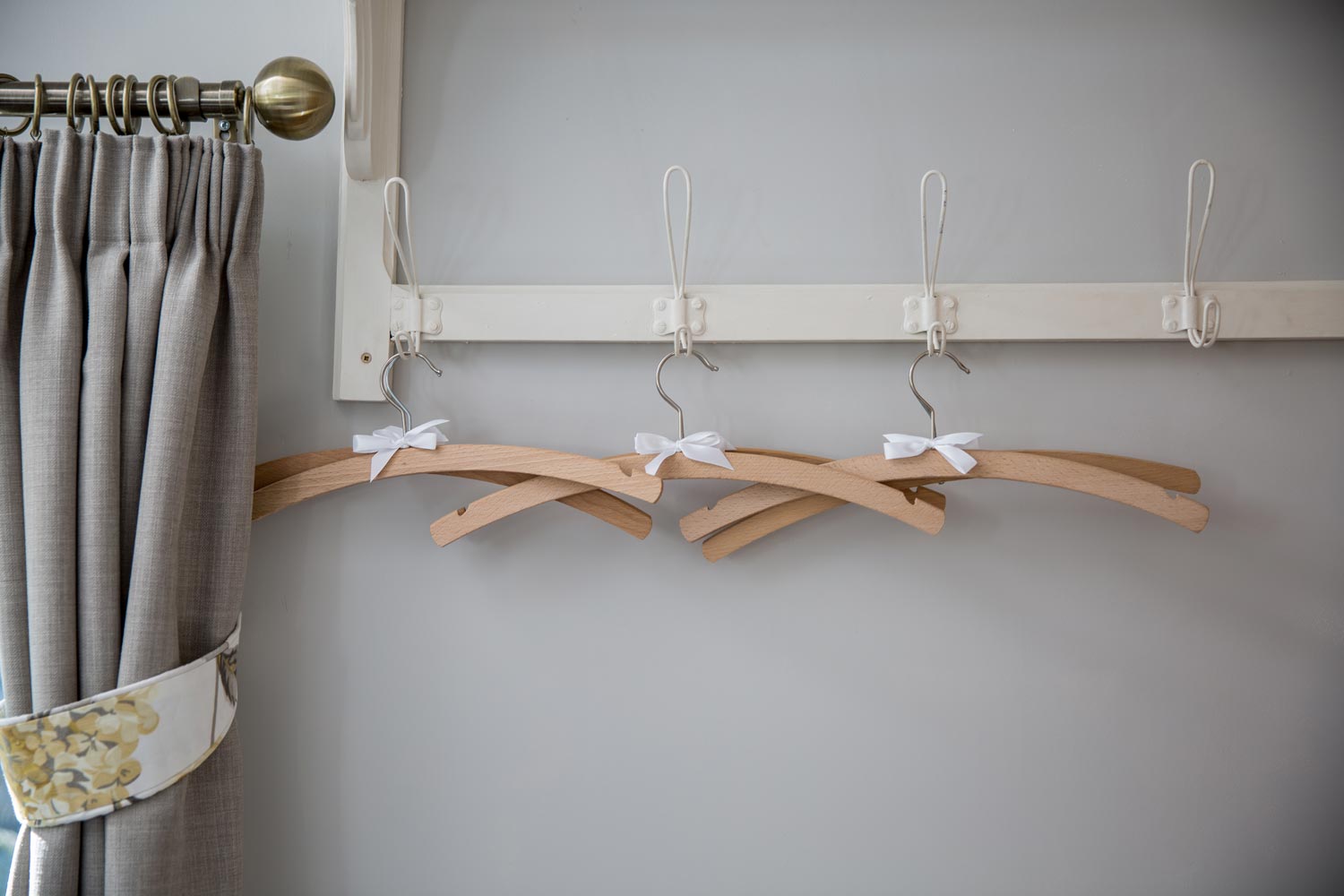 Quirky hanging space for those special garments