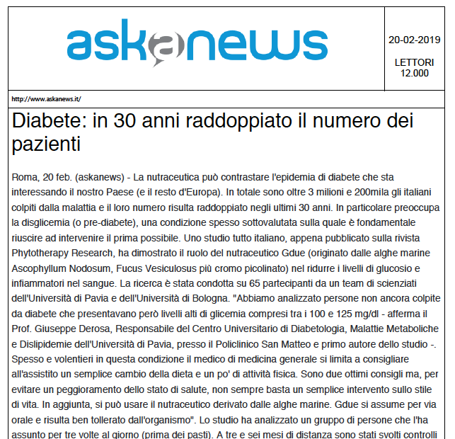 20-02-2019 - ASKANEWS.IT