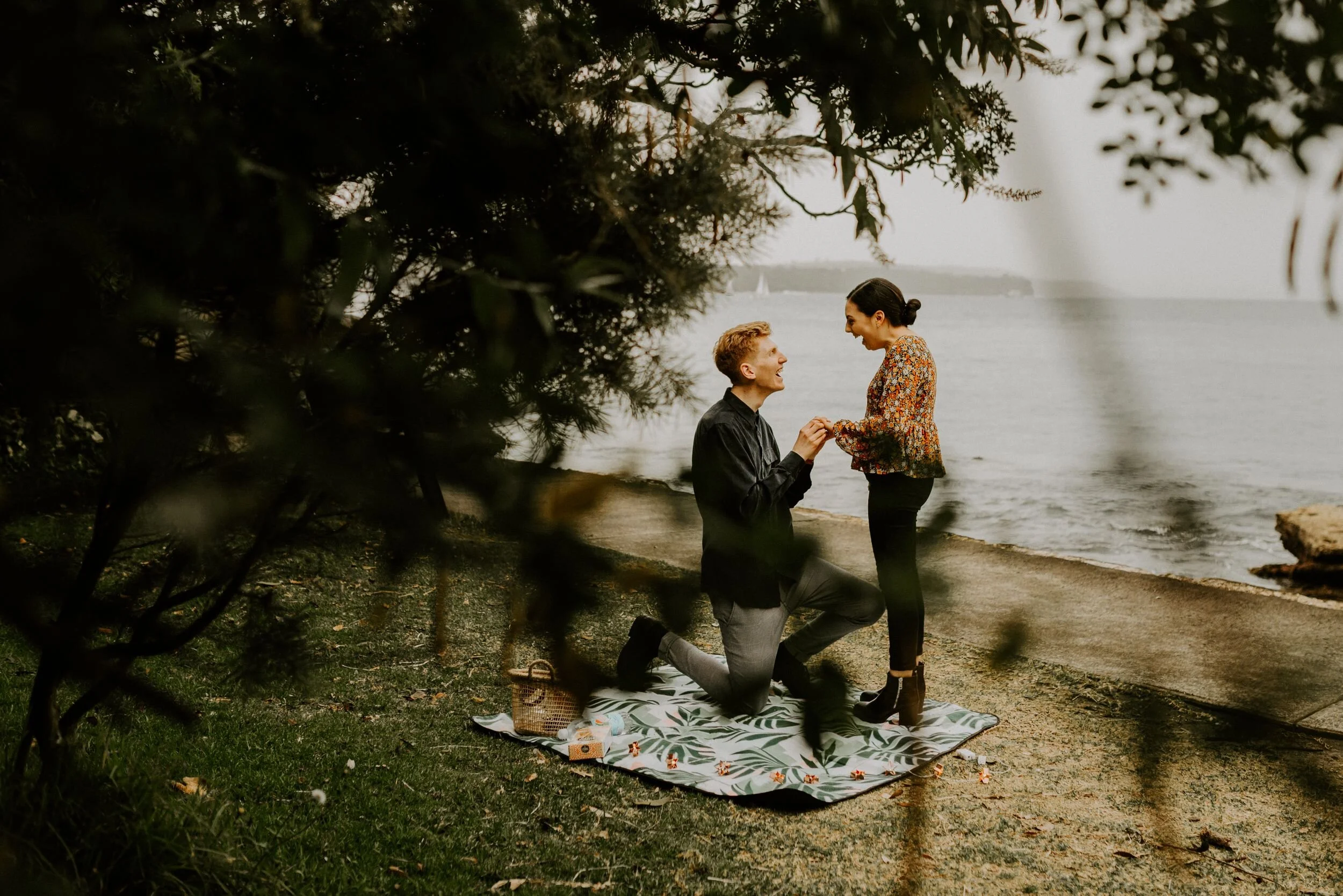 Brenda + Ethan's Watsons Bay Proposal and Engagement Adventure // As Featured on Polka Dot Bride